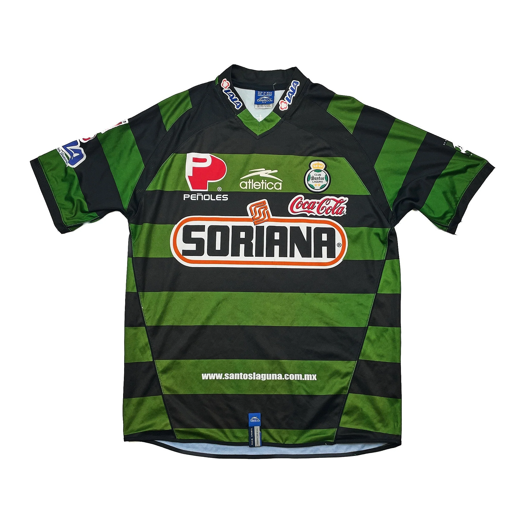 2002/03 Santos Laguna Away Shirt (M) Atletica