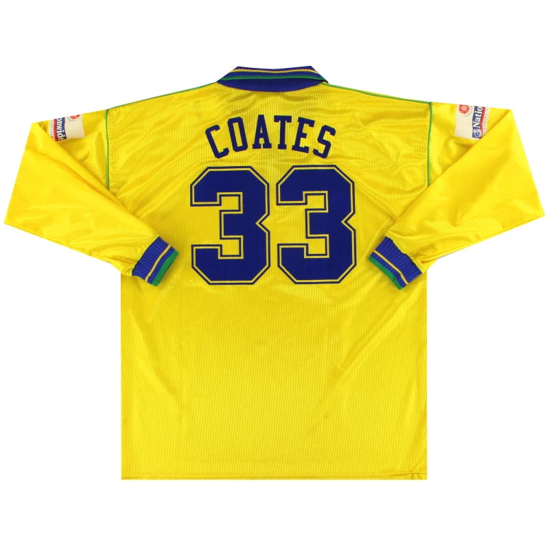 2002-03 Woking Match Issue Away Shirt Coates #33 L/S XL