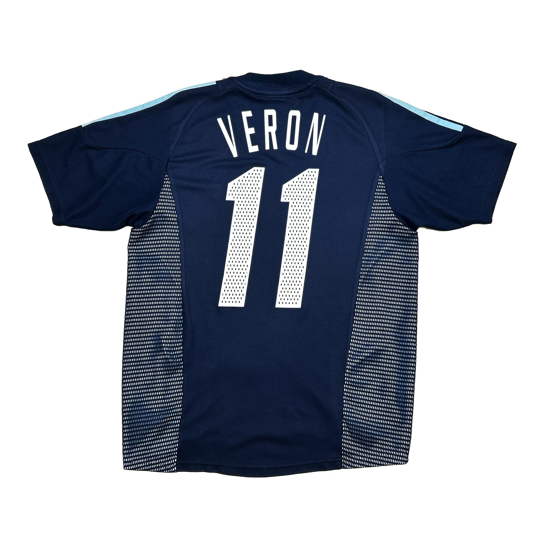 2002/04 Argentina Veron #11 Away Shirt (S) Adidas - Image 3