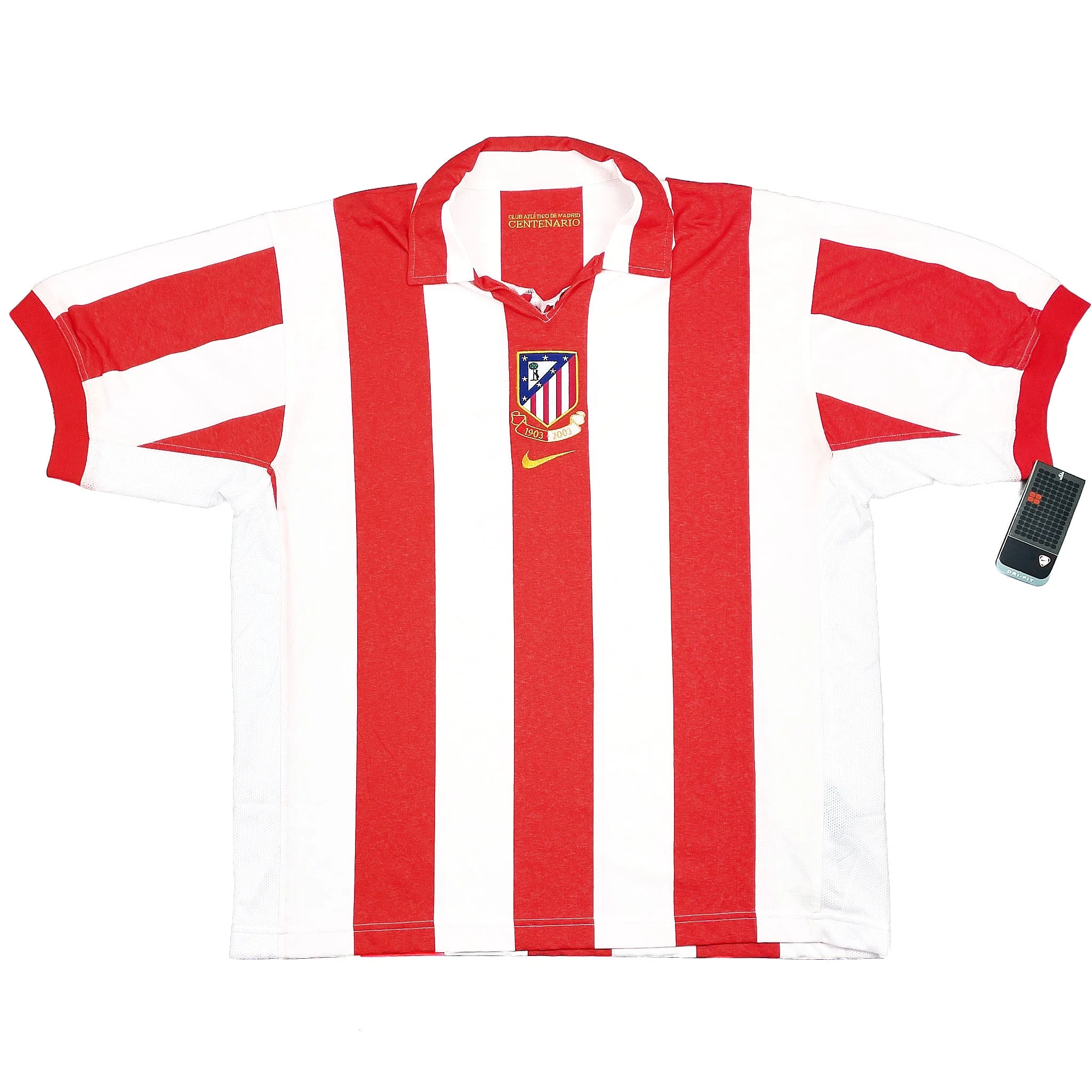 2002/04 Atletico Madrid *Centenary* BNWT Home Shirt (XL) Nike - Image 3