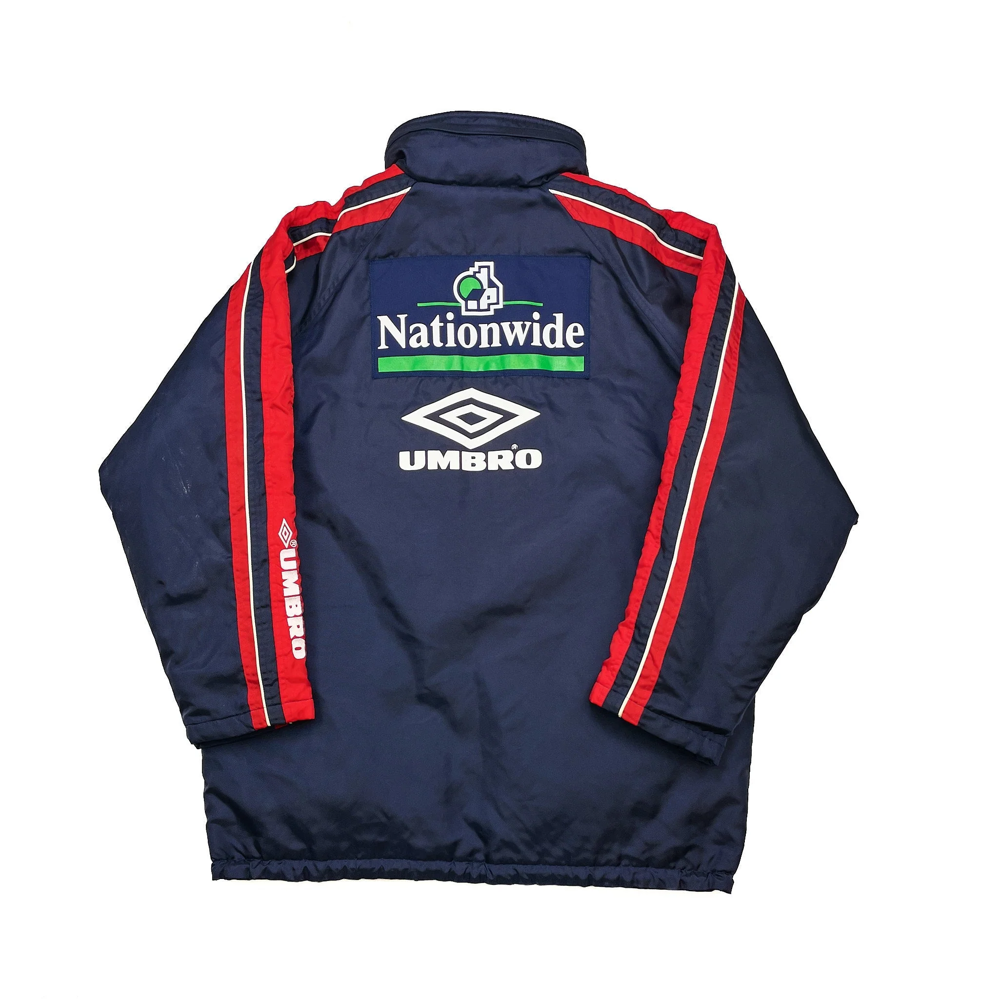 2002/04 England Bench Coat (L) Umbro - Image 2