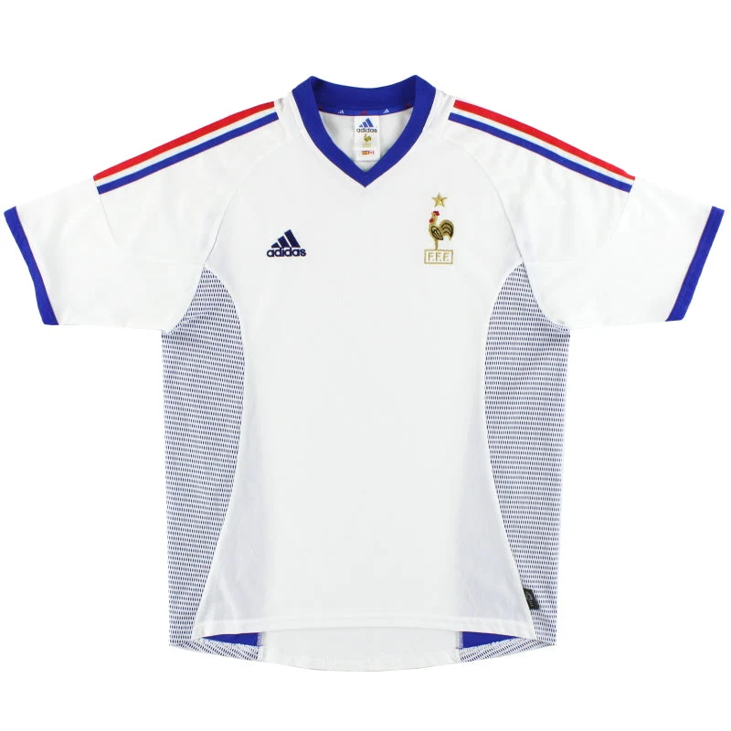 2002-04 France adidas Away Shirt M