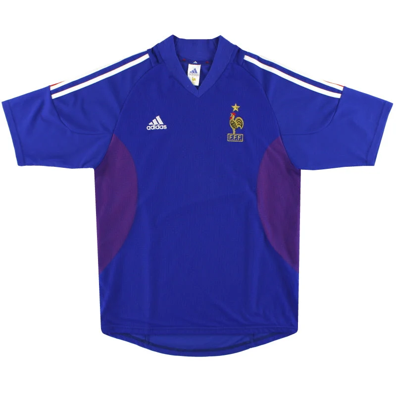 2002-04 France adidas Home Shirt M