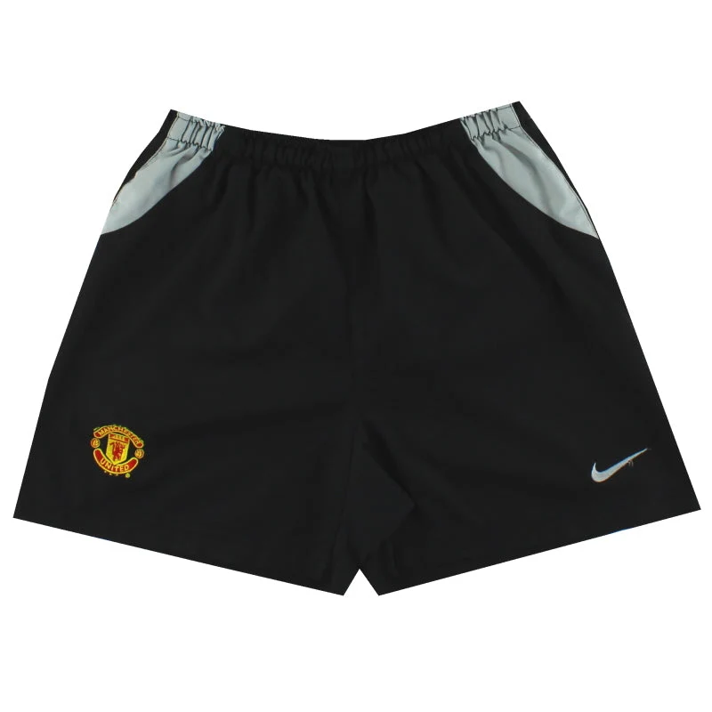 2002-04 Manchester United Nike Goalkeeper Shorts L.Boys