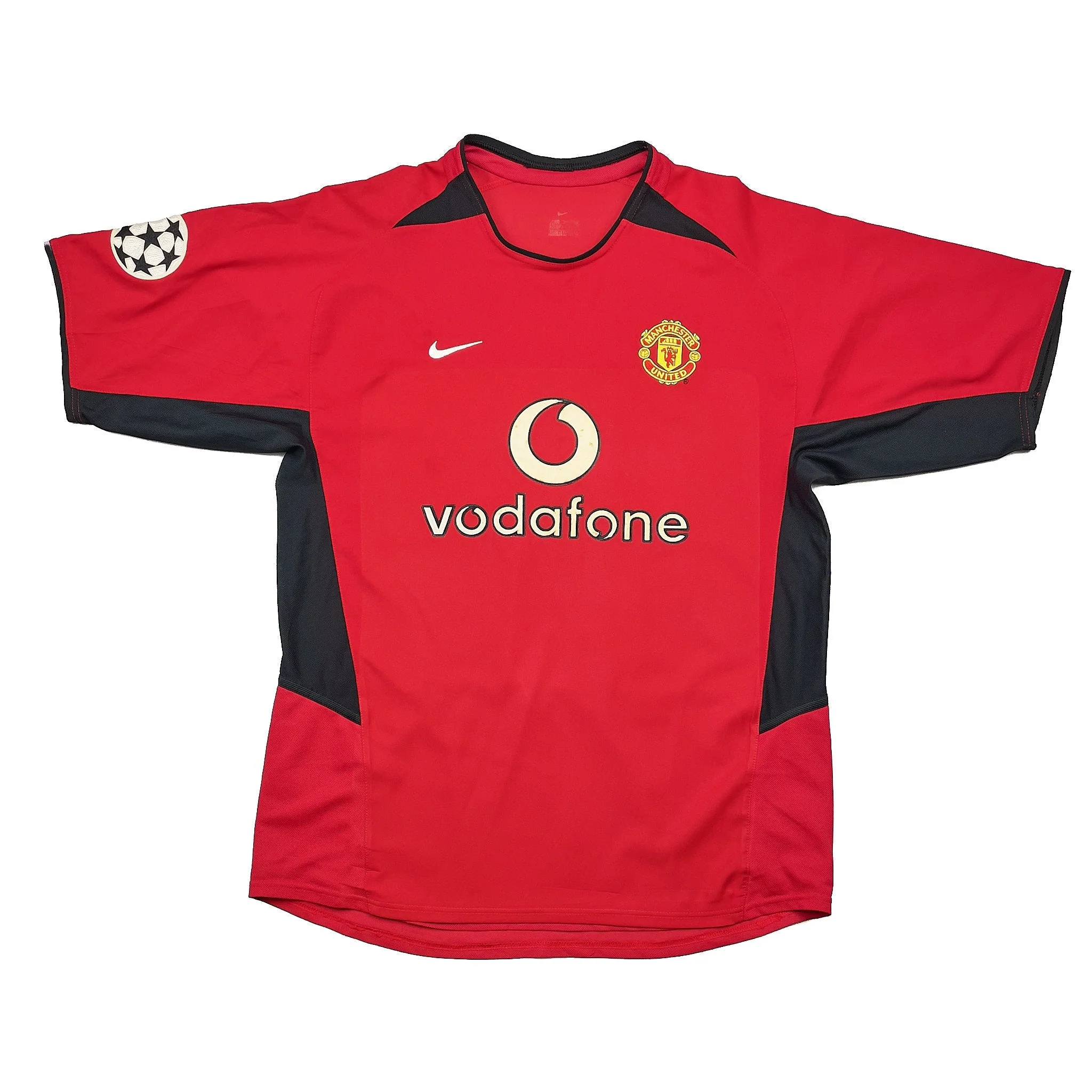 2002/04 Manchester United Ronaldo #7 C/L Home Shirt (M) Nike - Image 2