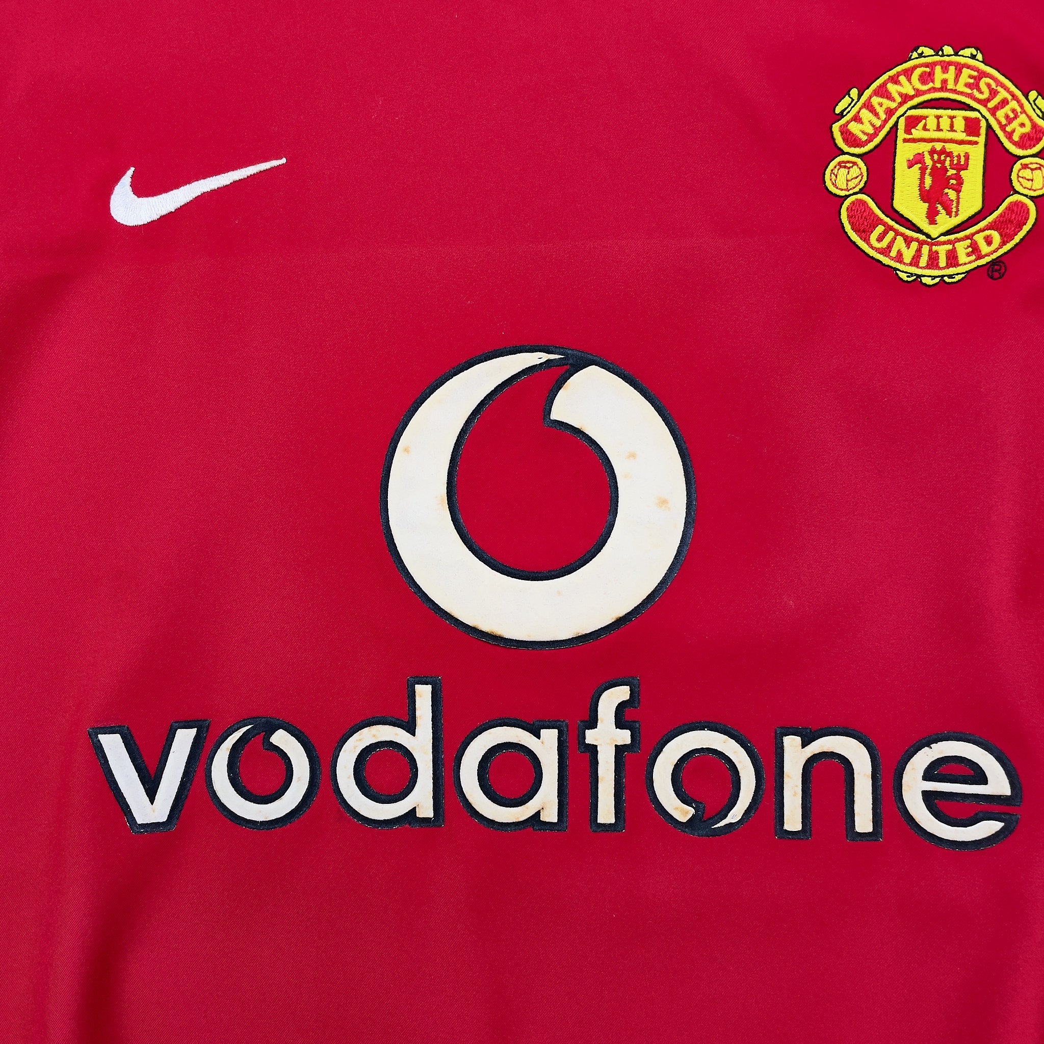 2002/04 Manchester United Ronaldo #7 C/L Home Shirt (M) Nike - Image 3