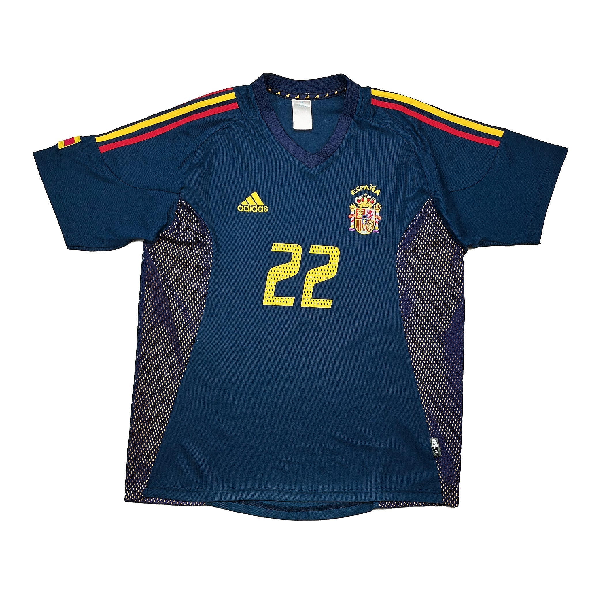2002/04 Spain Joaquin #22 Third Shirt (L) Adidas - Image 2