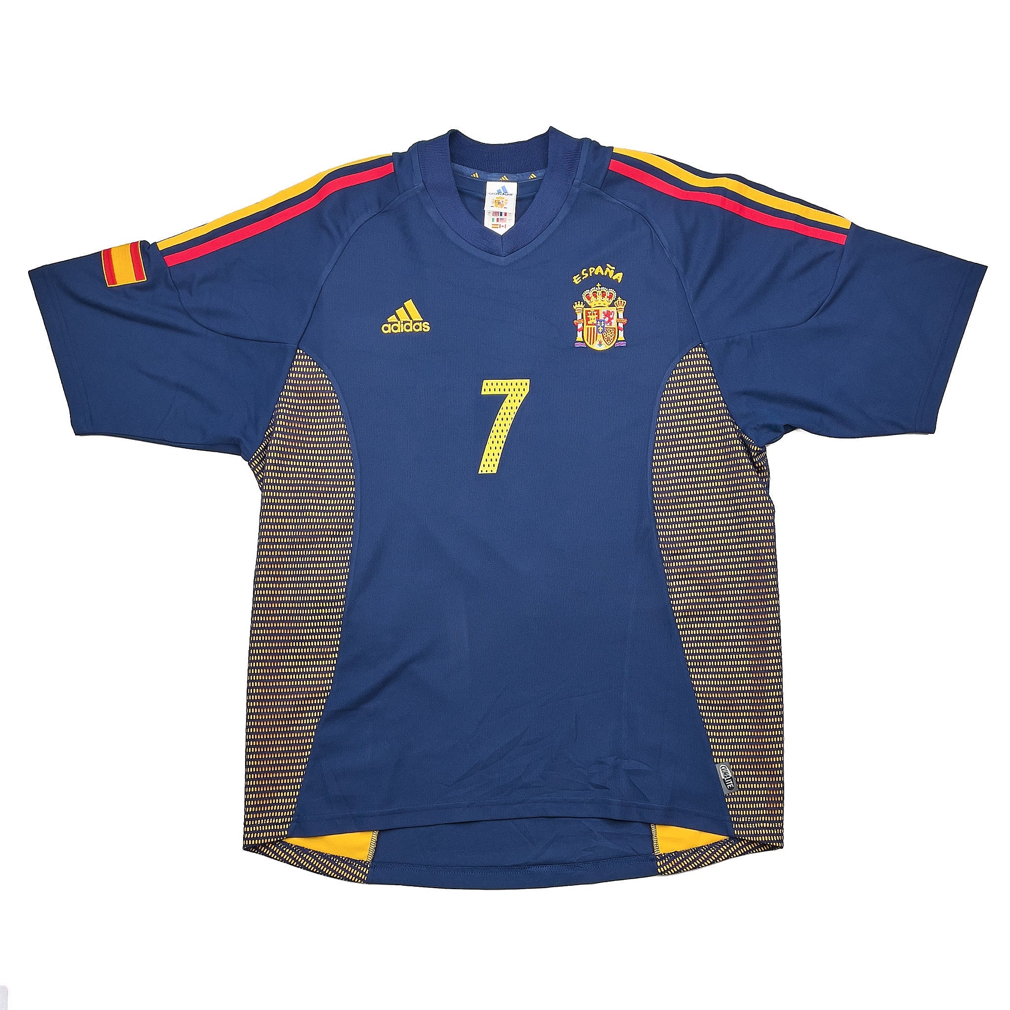 2002/04 Spain Raul #7 Third Shirt (L) Adidas - Image 4
