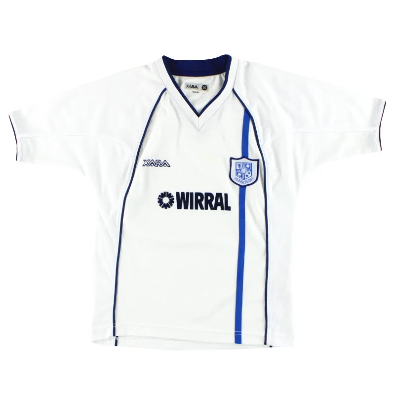 2002-04 Tranmere Rovers Home Shirt M.Boys