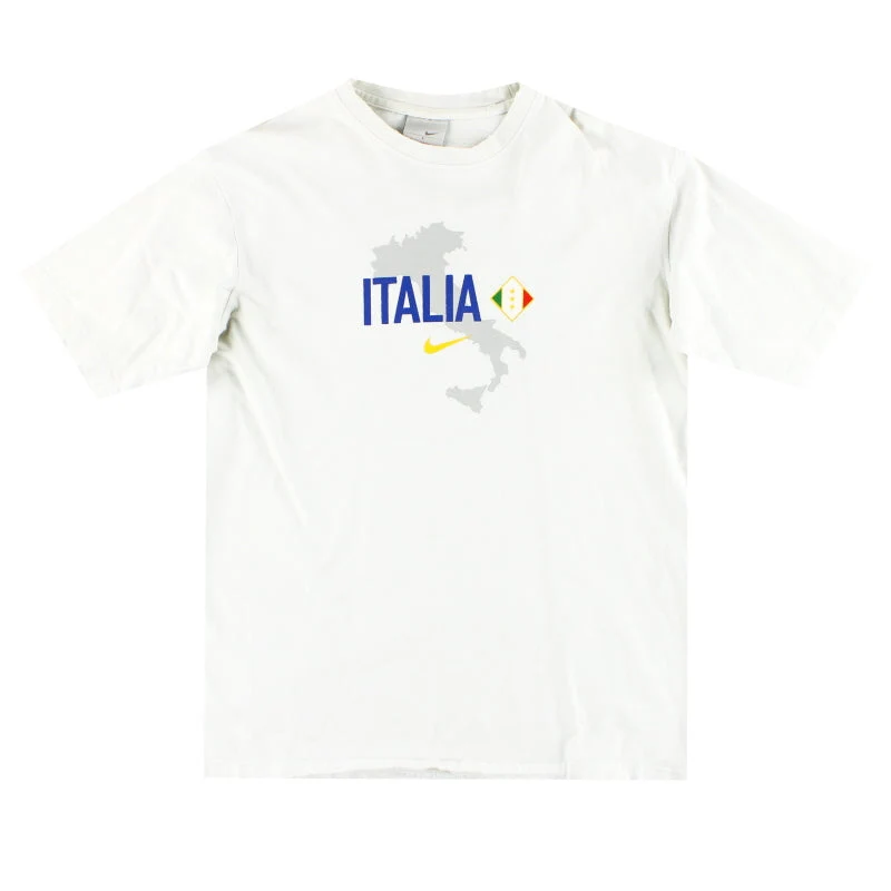 2002 Italy Nike Graphic Leisure Tee Cannavaro L