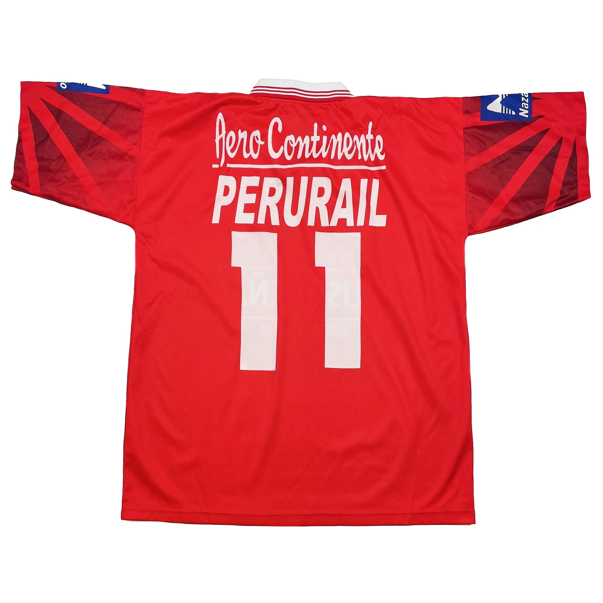 2003/04 Cienciano #11 *Copa Sudamerica Champions* Home Shirt (L) Walon - Image 2