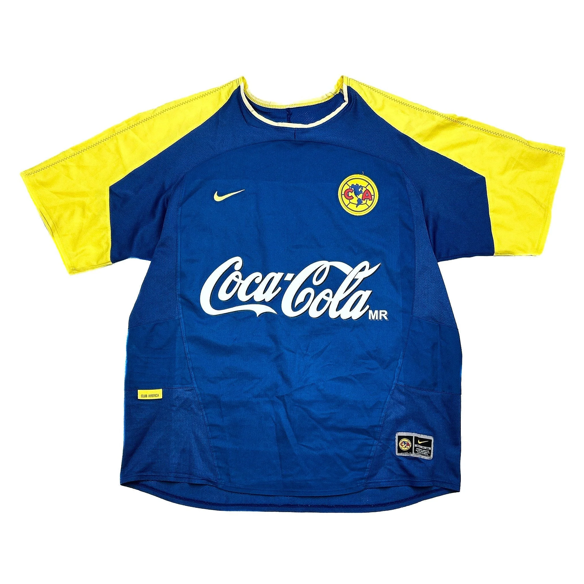 2003/04 Club America H.Castillo #7 Away Shirt (M) Nike - Image 2