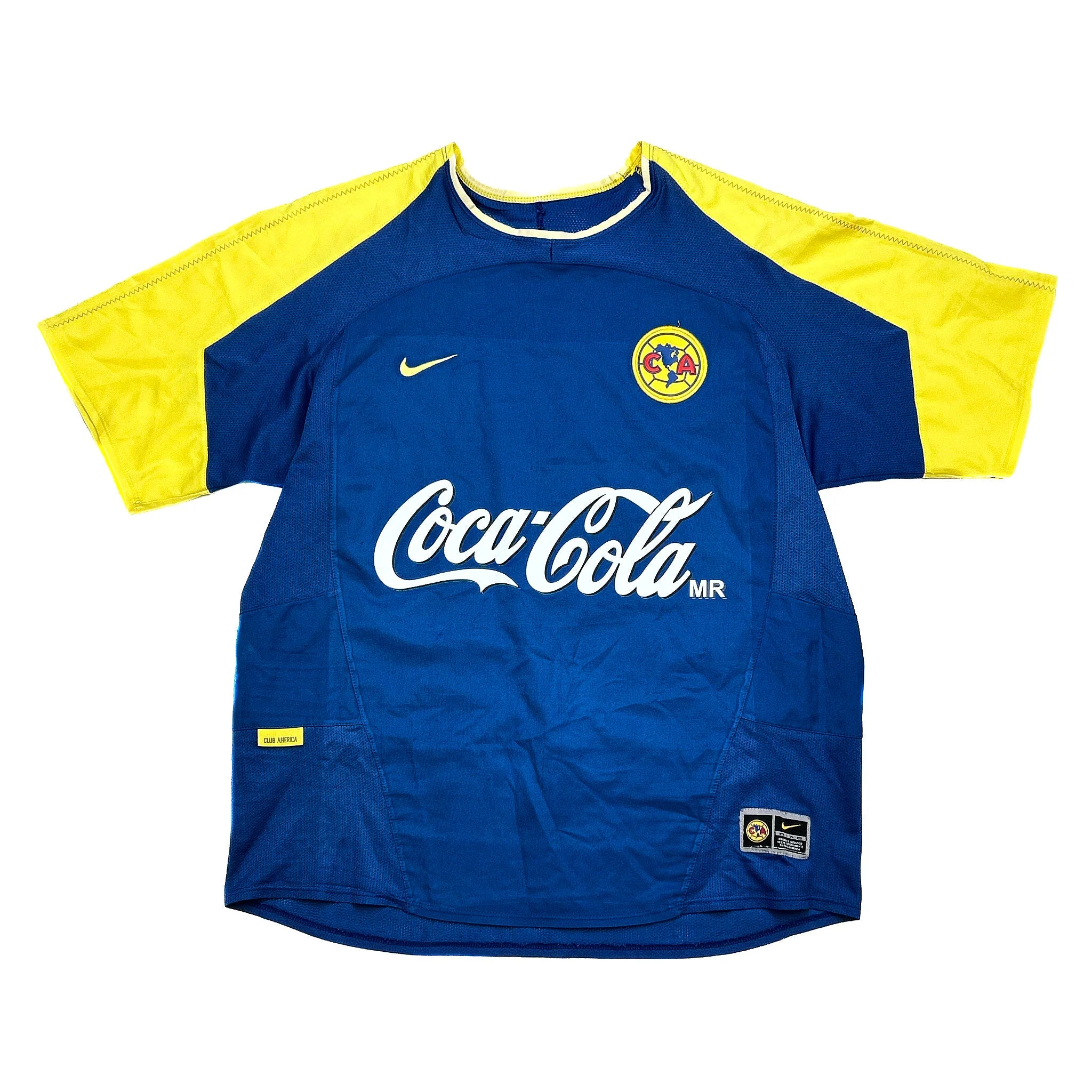 2003/04 Club America H.Castillo #7 Away Shirt (M) Nike - Image 4