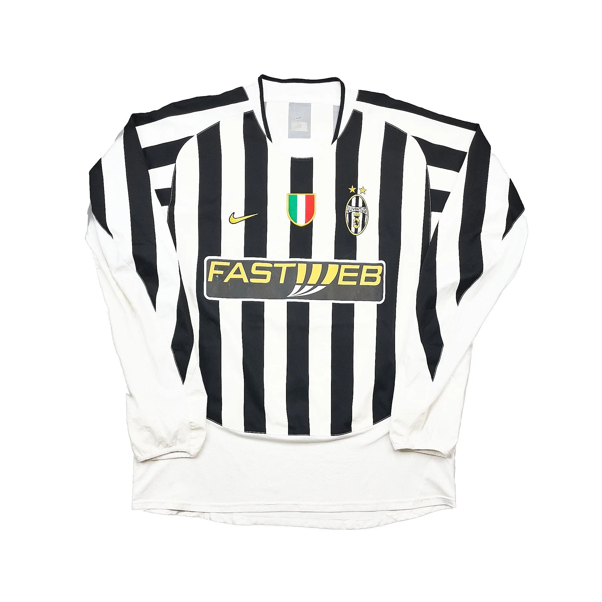 2003/04 Juventus Del Piero #10 L/S Home Shirt (XL) Nike - Image 2