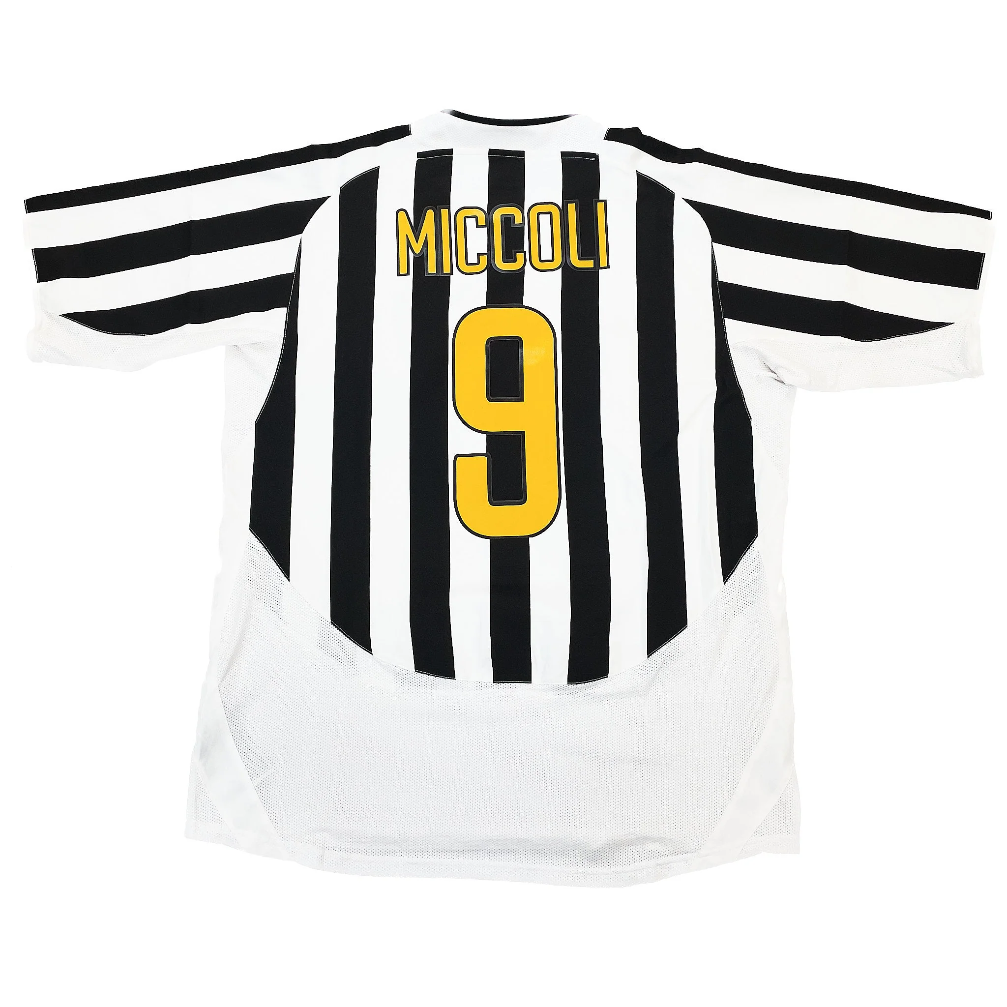 2003/04 Juventus Miccoli #9 Home Shirt (XL) Nike - Image 3