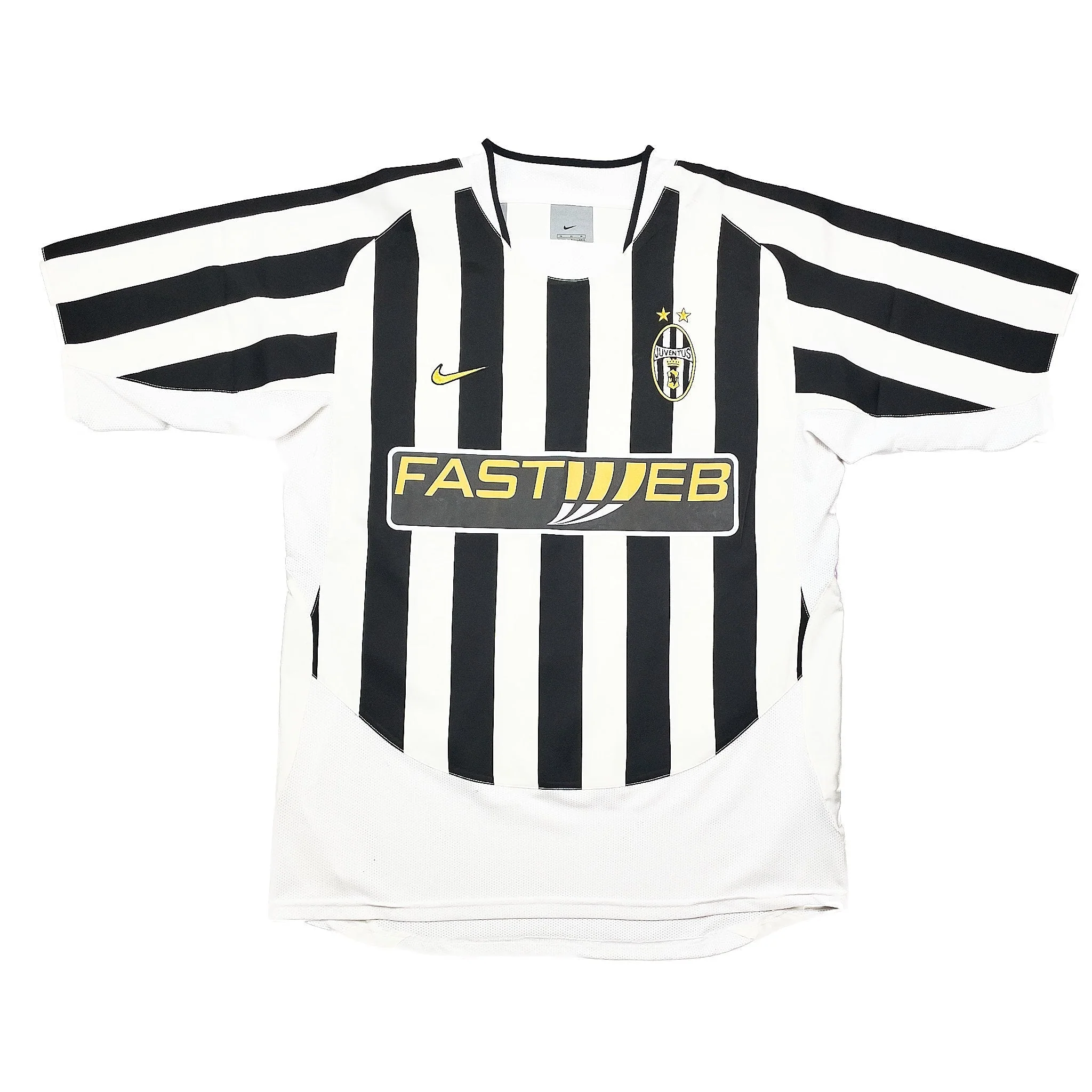 2003/04 Juventus Nedved #11 Home Shirt (M) Nike - Image 2