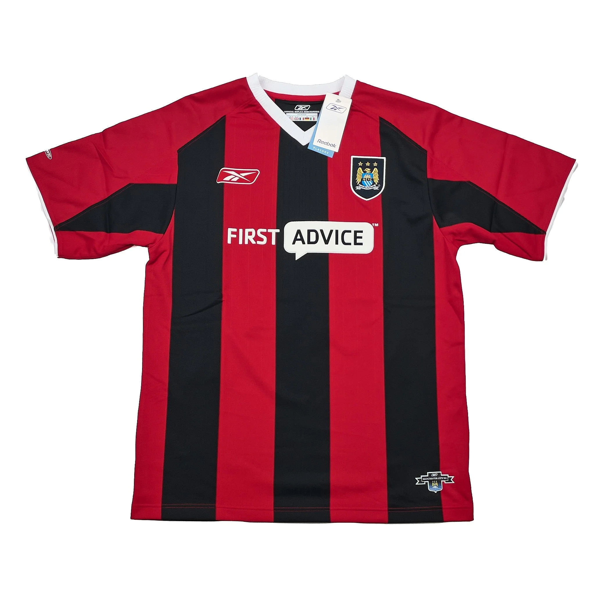 2003/04 Manchester City Sibierski #10 *BNWT* Away Shirt (M) Reebok - Image 2