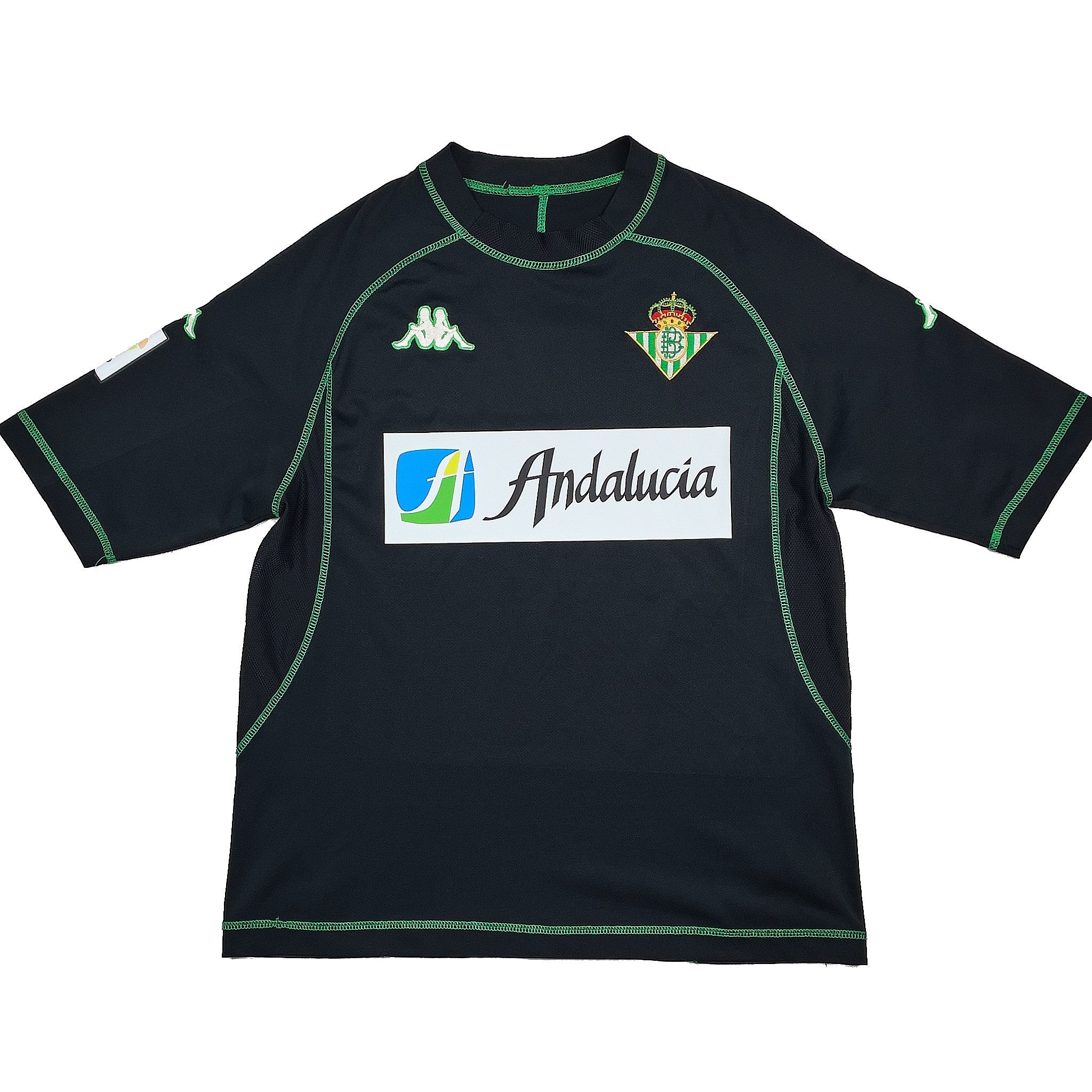 2003/04 Real Betis Joaquin #17 Away Shirt (L) Kappa - Image 4