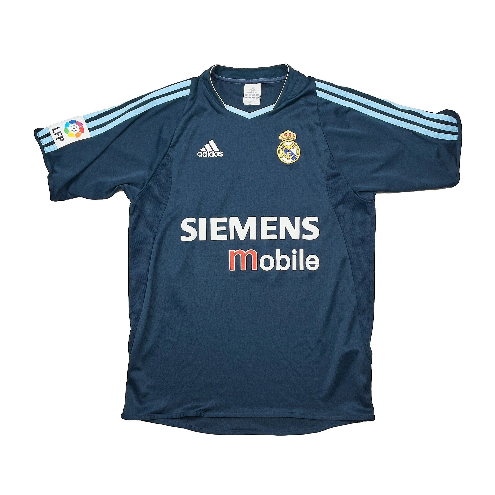 2003/04 Real Madrid R.Carlos #3 Away Shirt (S) Adidas - Image 2
