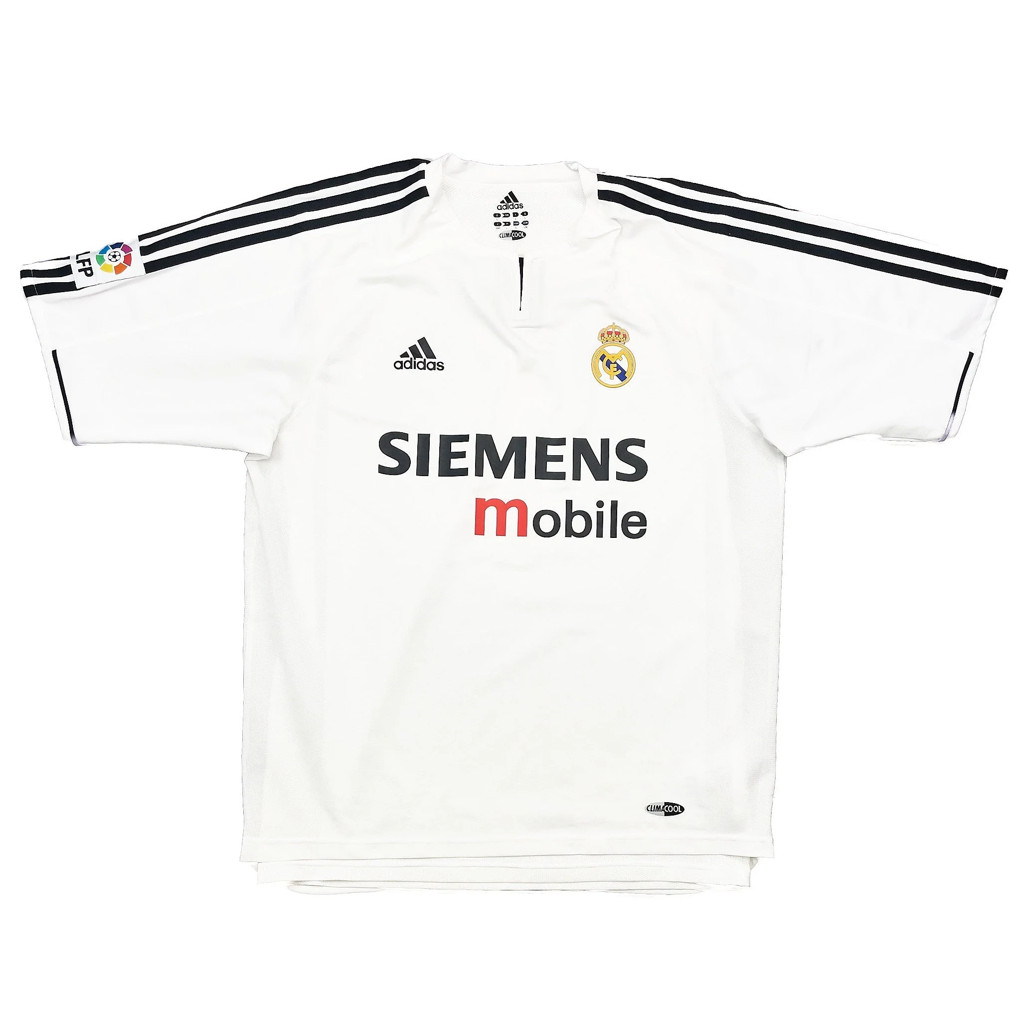 2003/04 Real Madrid Zidane #5 *Player Issue* Home Shirt (L) Adidas - Image 2