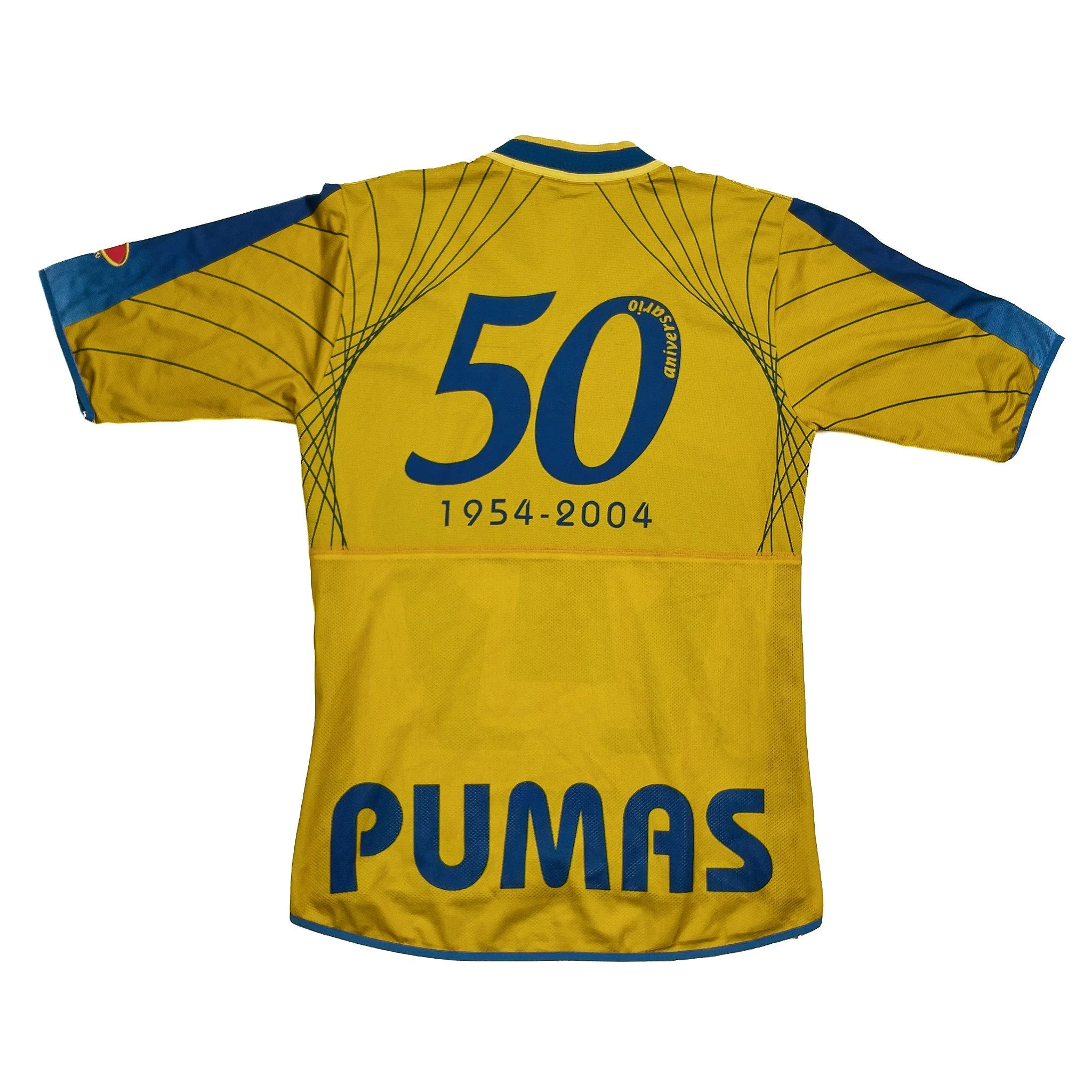 2003/04 UNAM Pumas *50 Years* Special Shirt (S) Lotto - Image 2