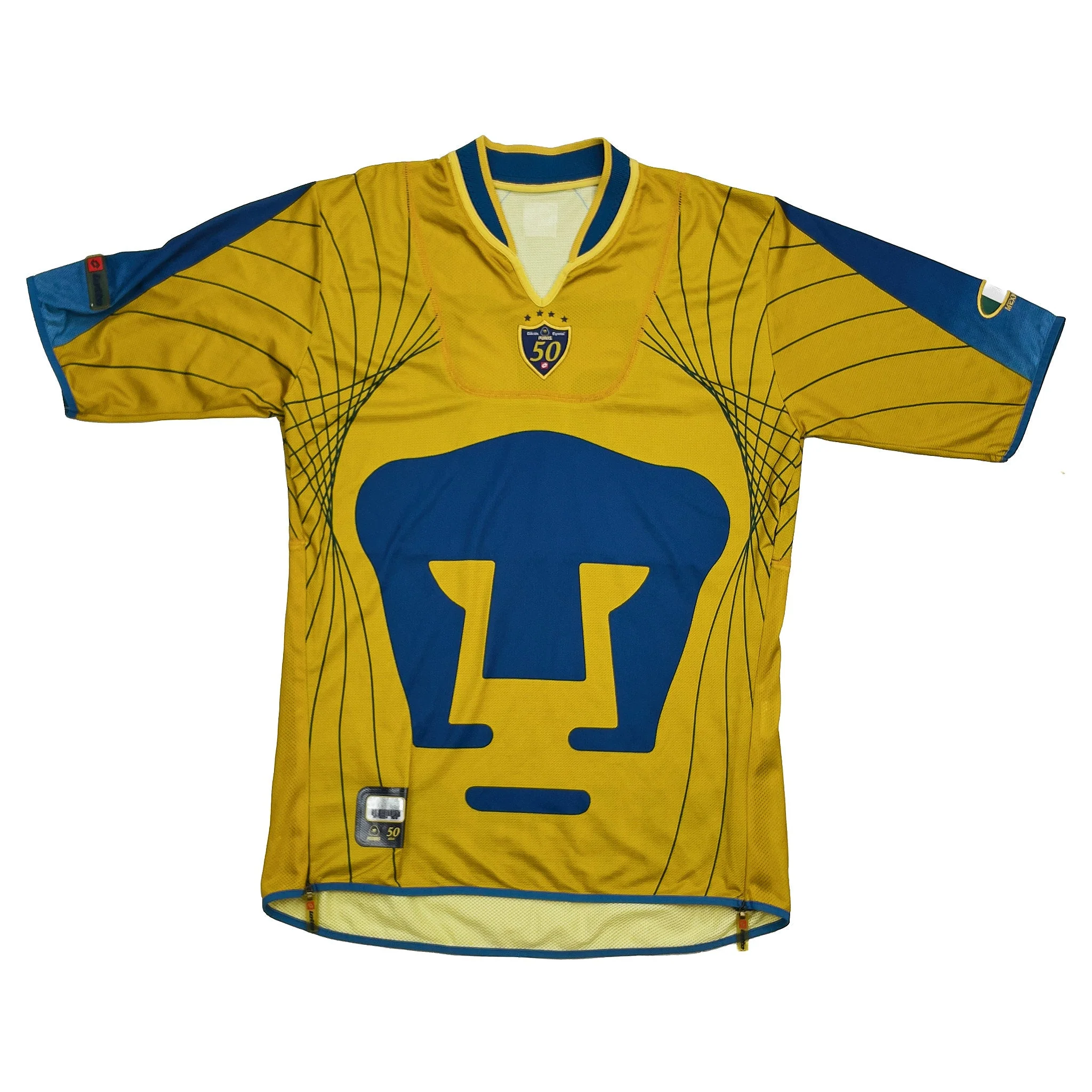 2003/04 UNAM Pumas *50 Years* Special Shirt (S) Lotto - Image 3