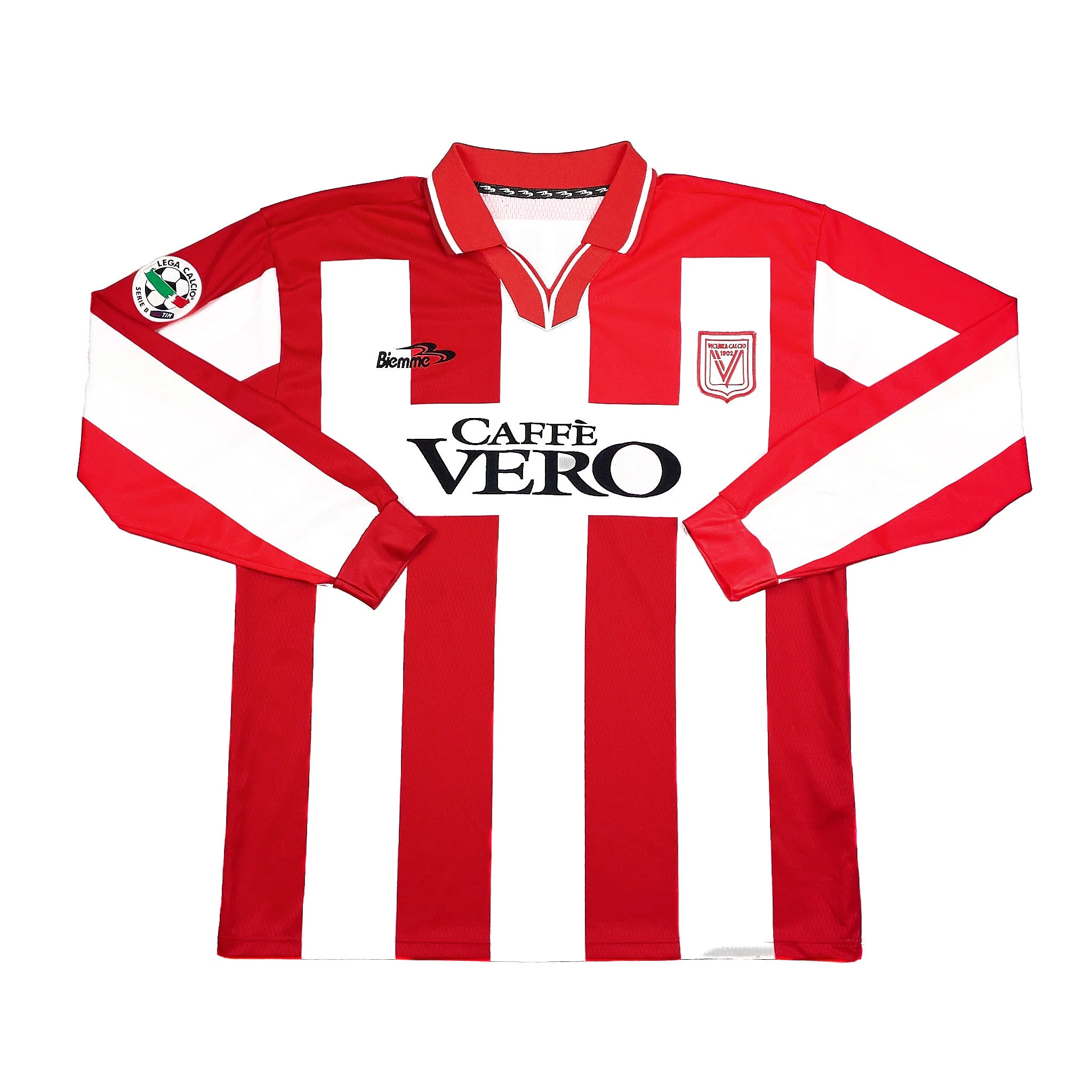 2003/04 Vicenza De Martin #22 *Match Issue* Home Shirt (XL) Biemme - Image 3