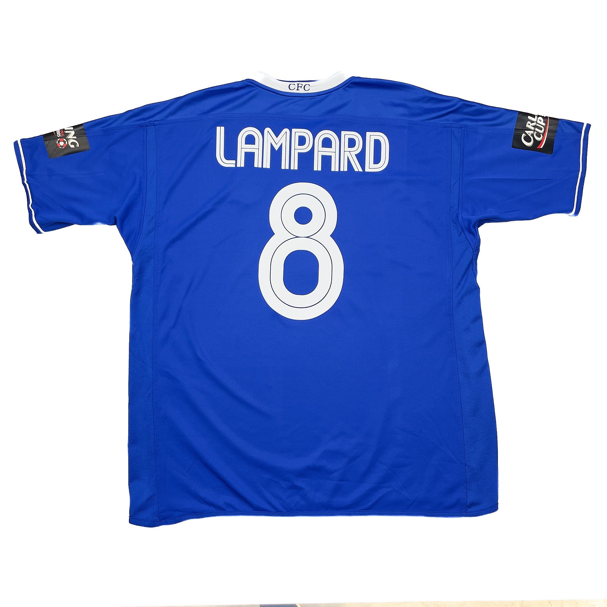 2003/05 Chelsea Lampard #8 Home Shirt (XXL) Umbro - Image 3