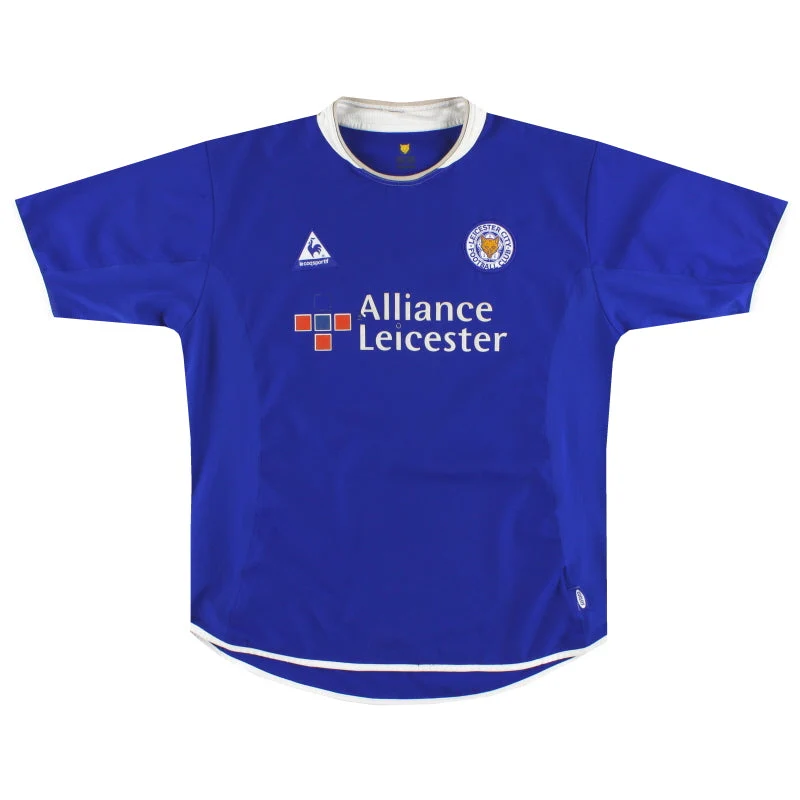 2003-05 Leicester City Le Coq Sportif Home Shirt *Mint* XL