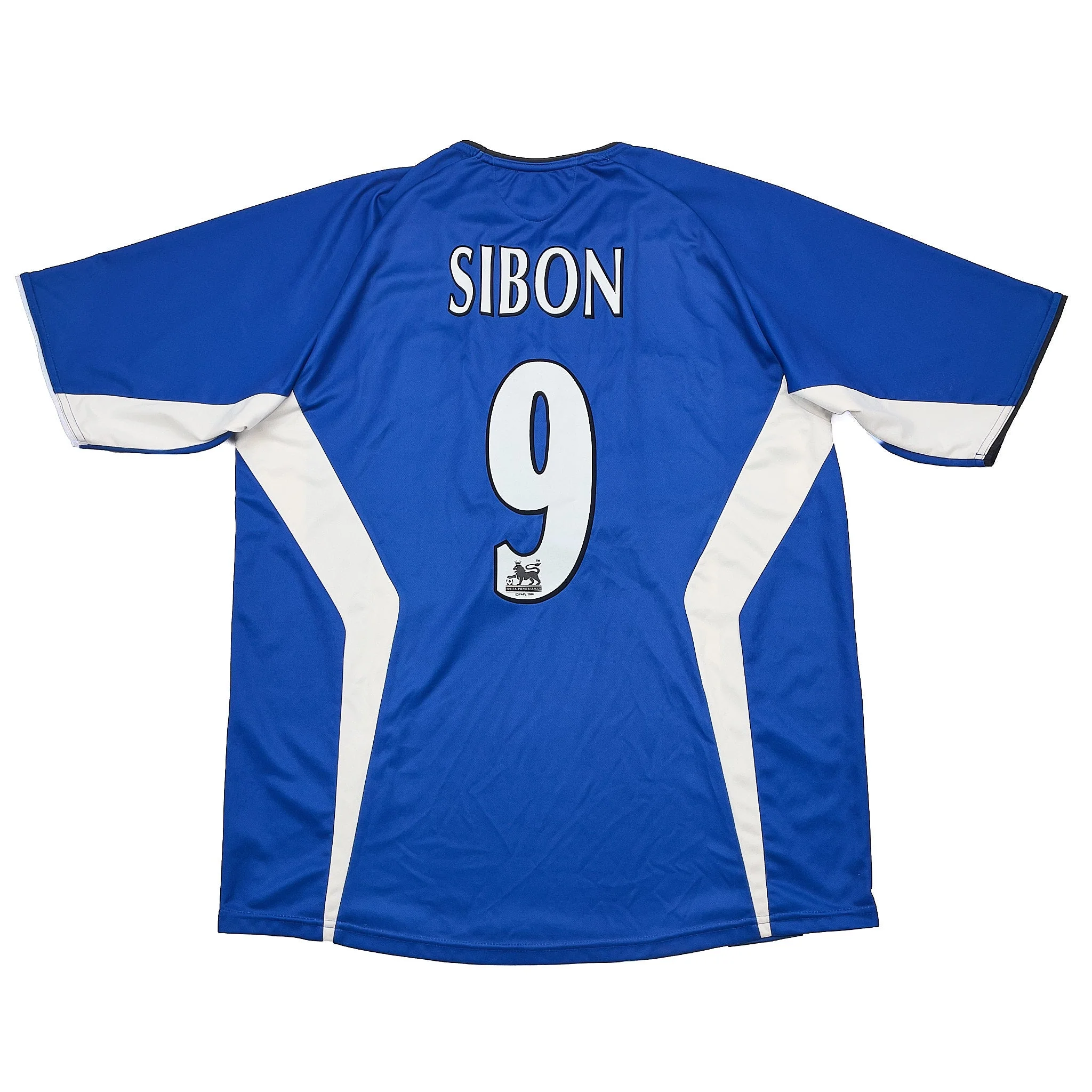 2003/05 Sheffield Wednesday Sibon #9 Home Shirt (XL) Diadora - Image 4