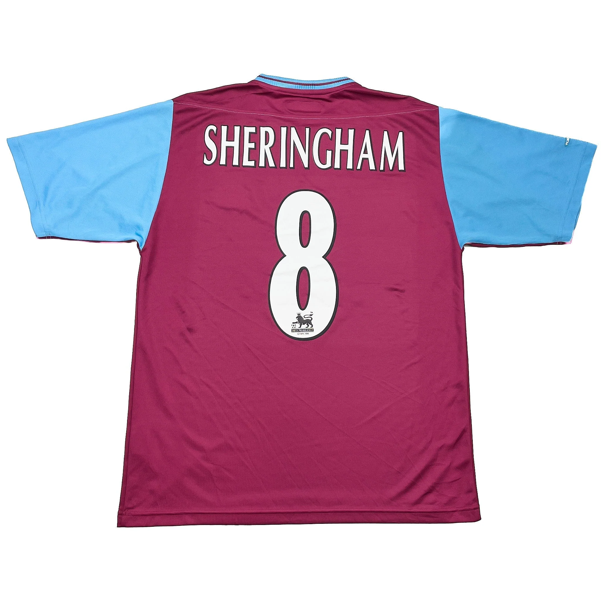 2003/05 West Ham Sheringham #8 Home Shirt (M) Reebok