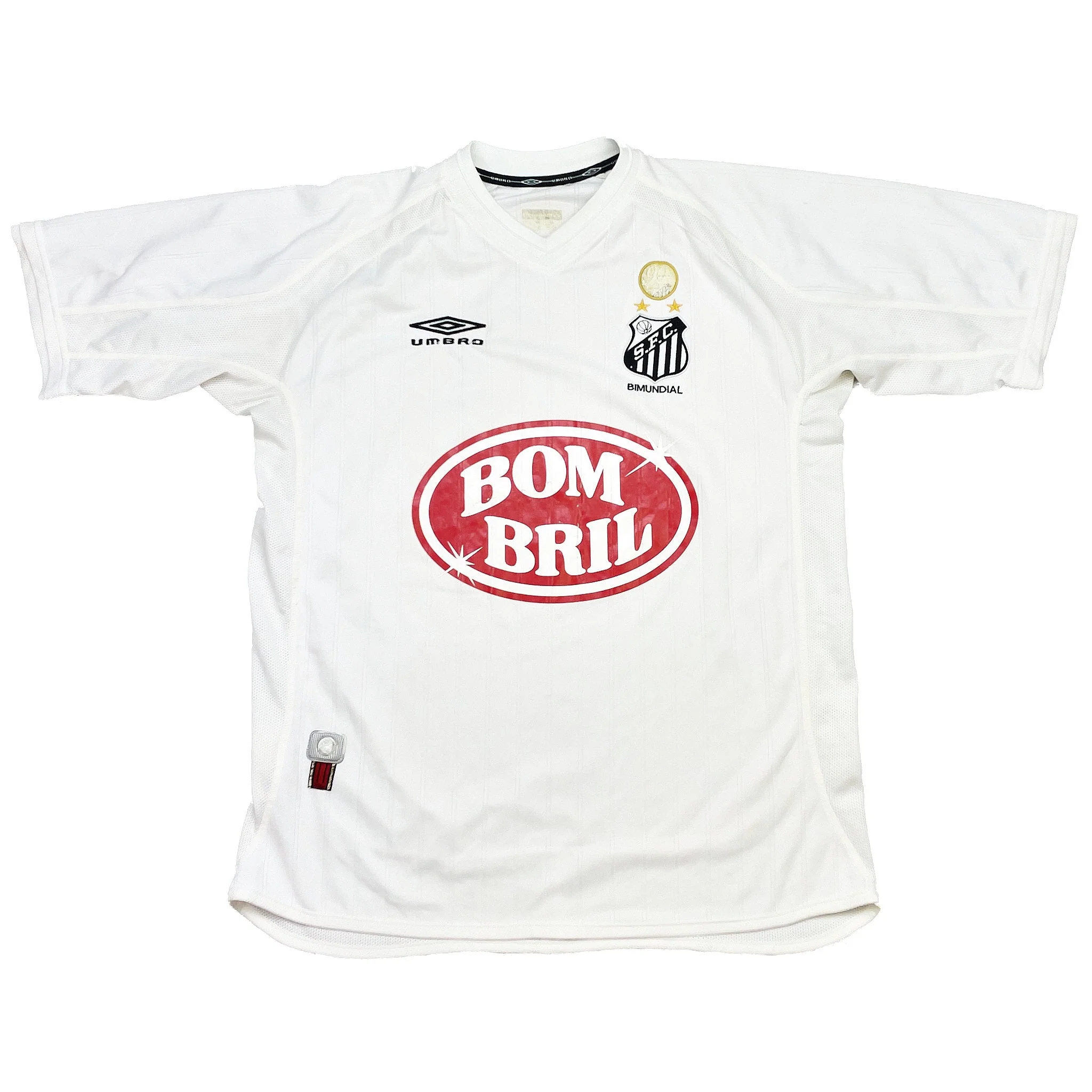 2003 Santos #10 Home Shirt (L) Umbro - Image 4