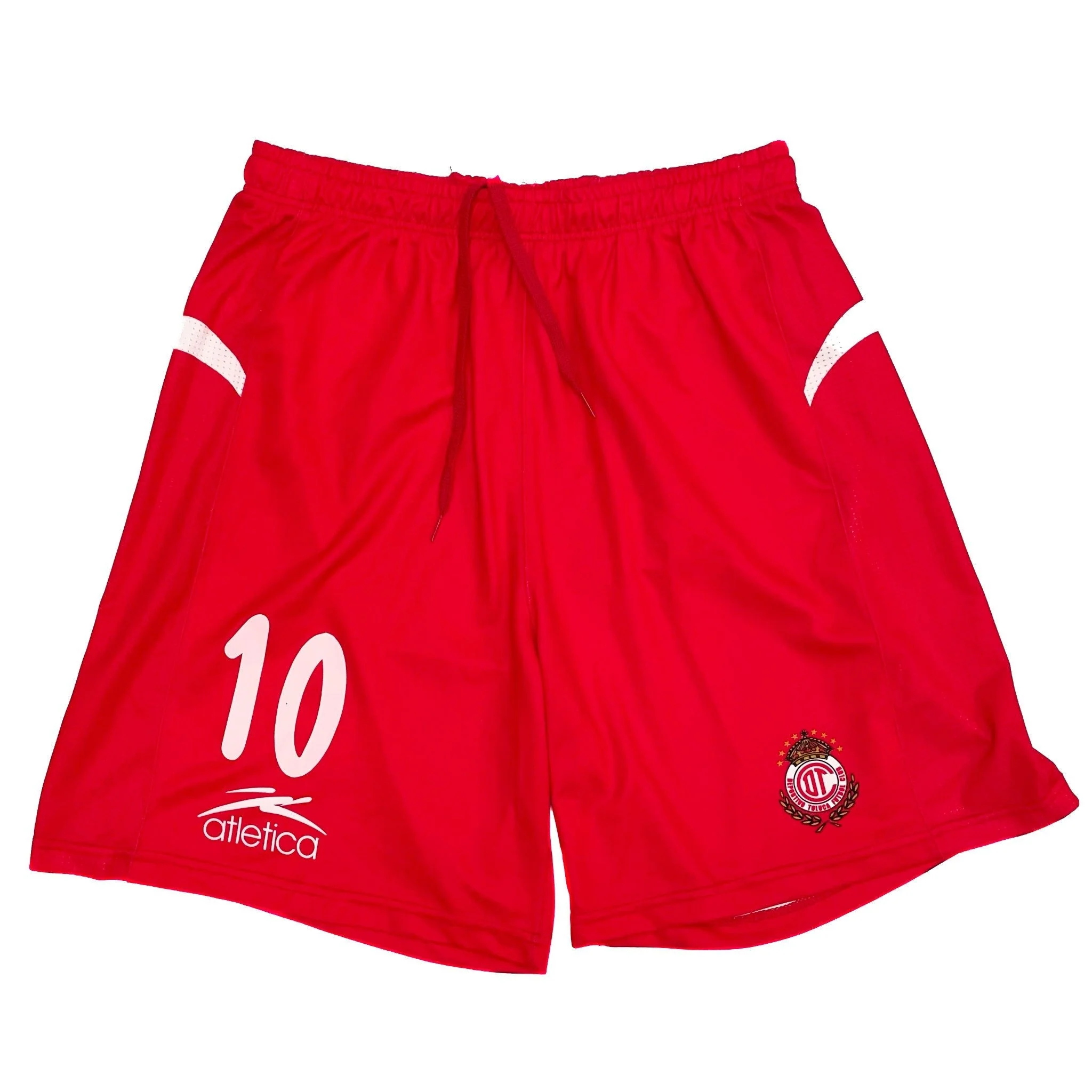 2004/05 Deportivo Toluca #10 Home Shorts (XL) Atletica