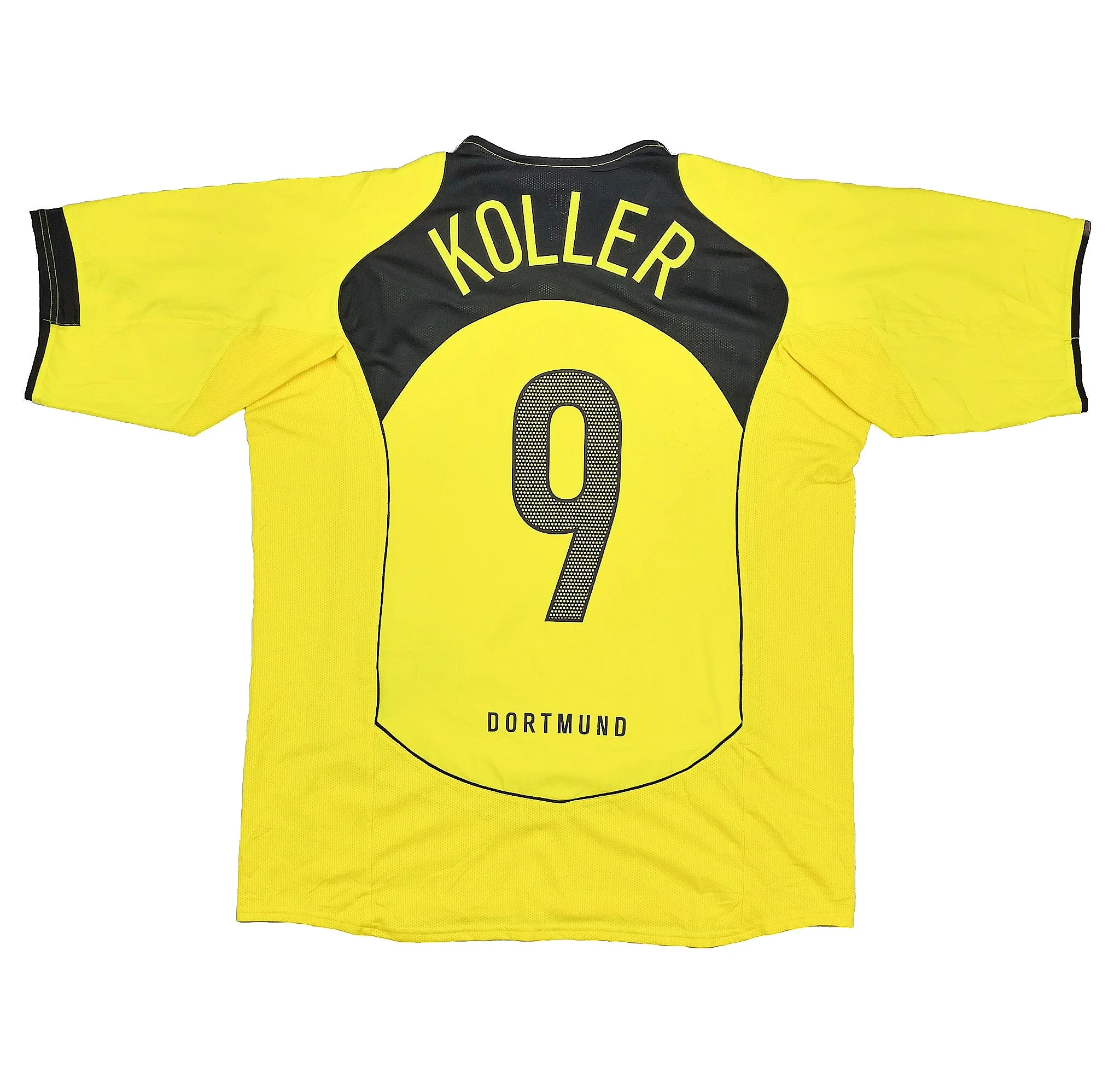 2004/05 Dortmund Koller #9 Home Shirt (XL) Nike - Image 3