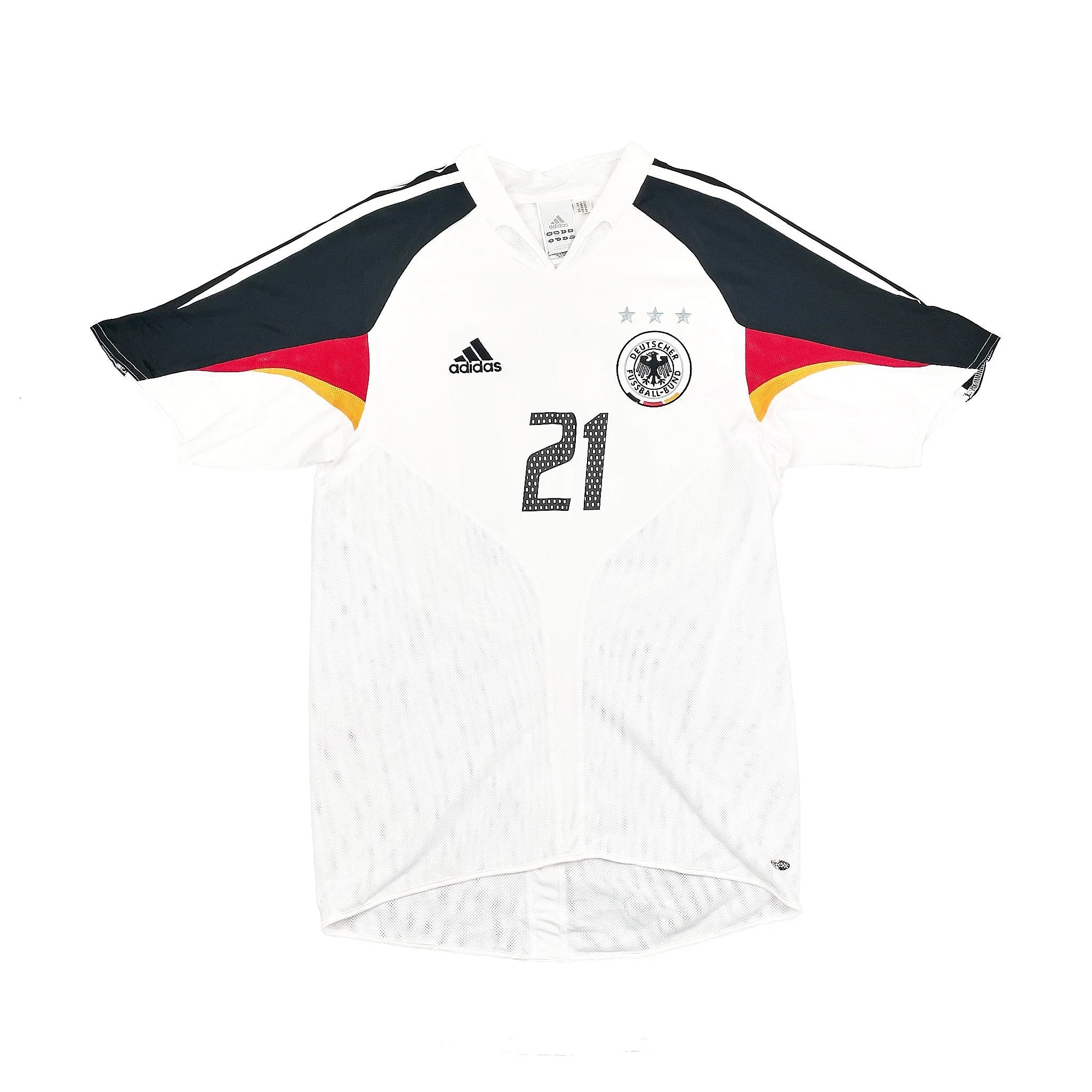 2004/05 Germany Lahm #21 Home Shirt (S) Adidas - Image 2