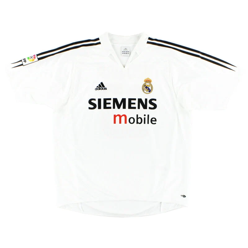 2004-05 Real Madrid adidas Home Shirt XXL
