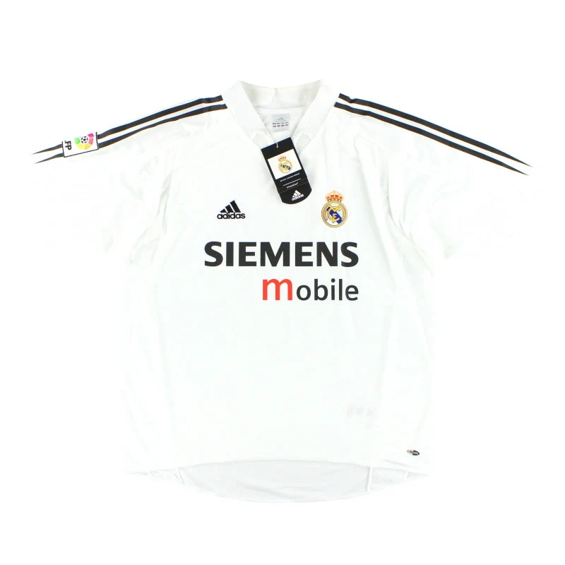 2004-05 Real Madrid adidas Home Shirt*w/tags* M