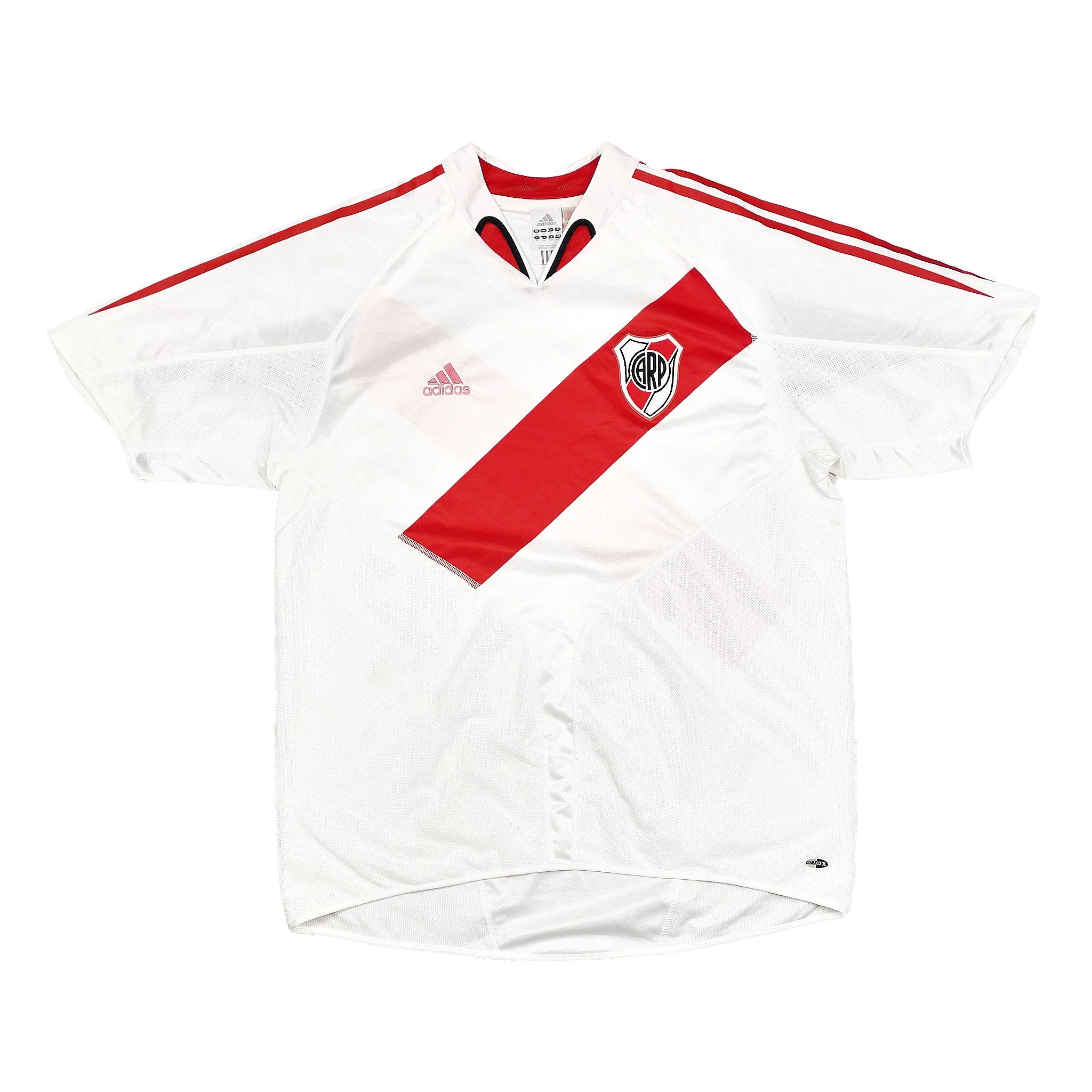 2004/05 River Plate Home Shirt (XL) Adidas - Image 3