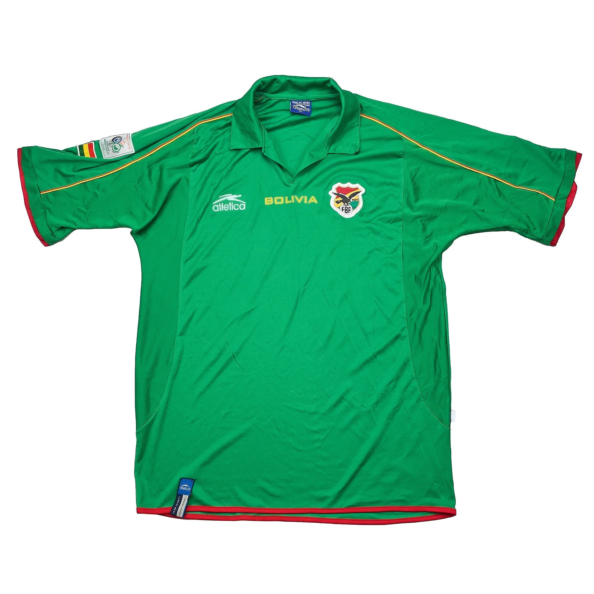2004/06 Bolivia Home Shirt (XL) Atletica