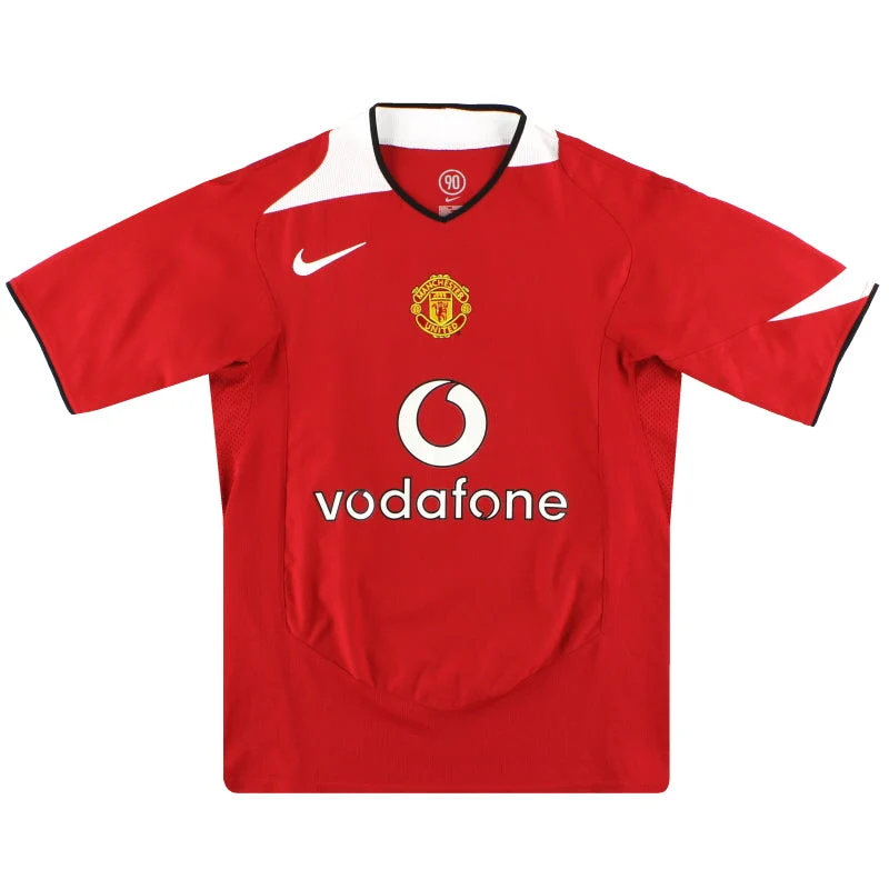 2004-06 Manchester United Nike Home Shirt XXL