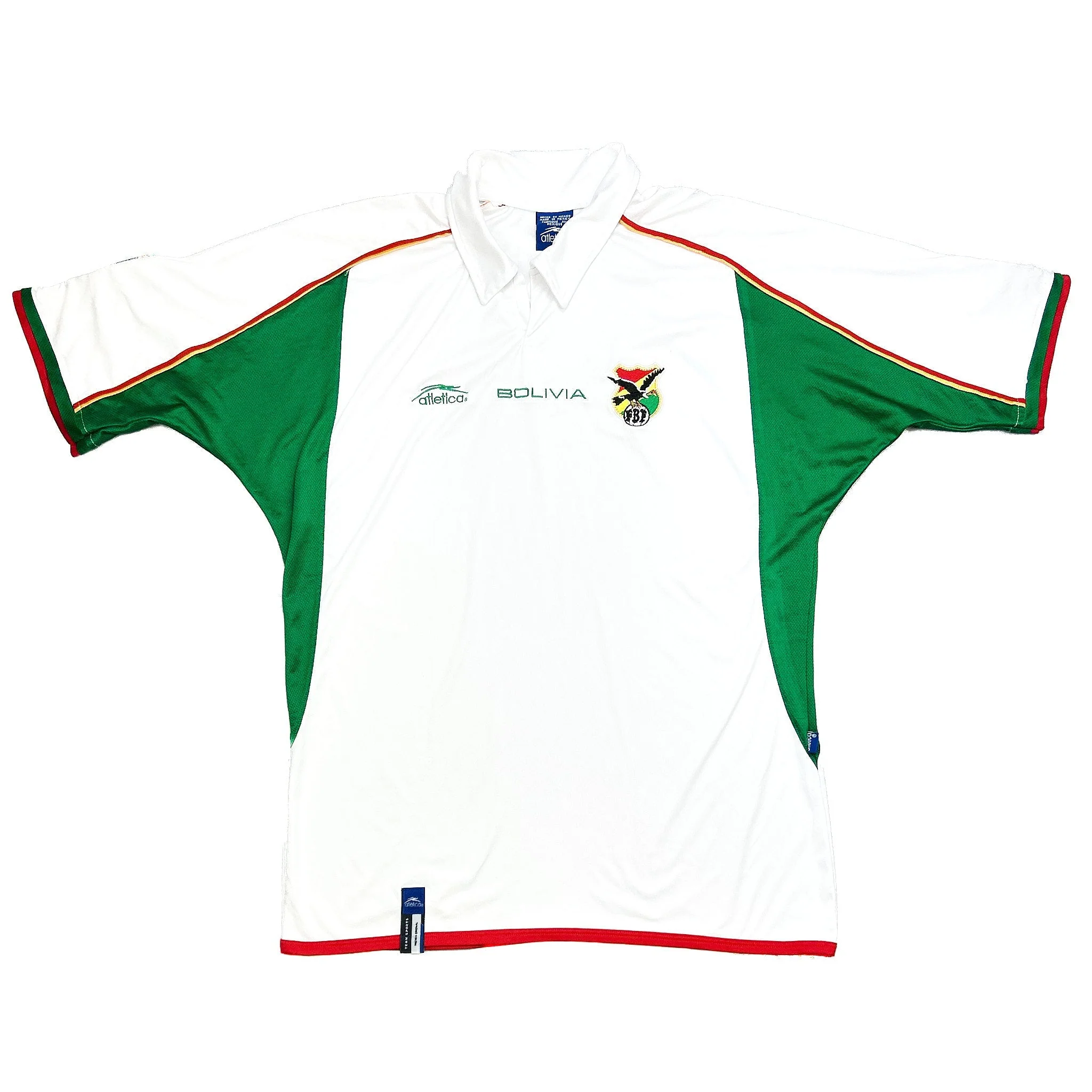 2004 Bolivia Away Shirt (XL) Atletica