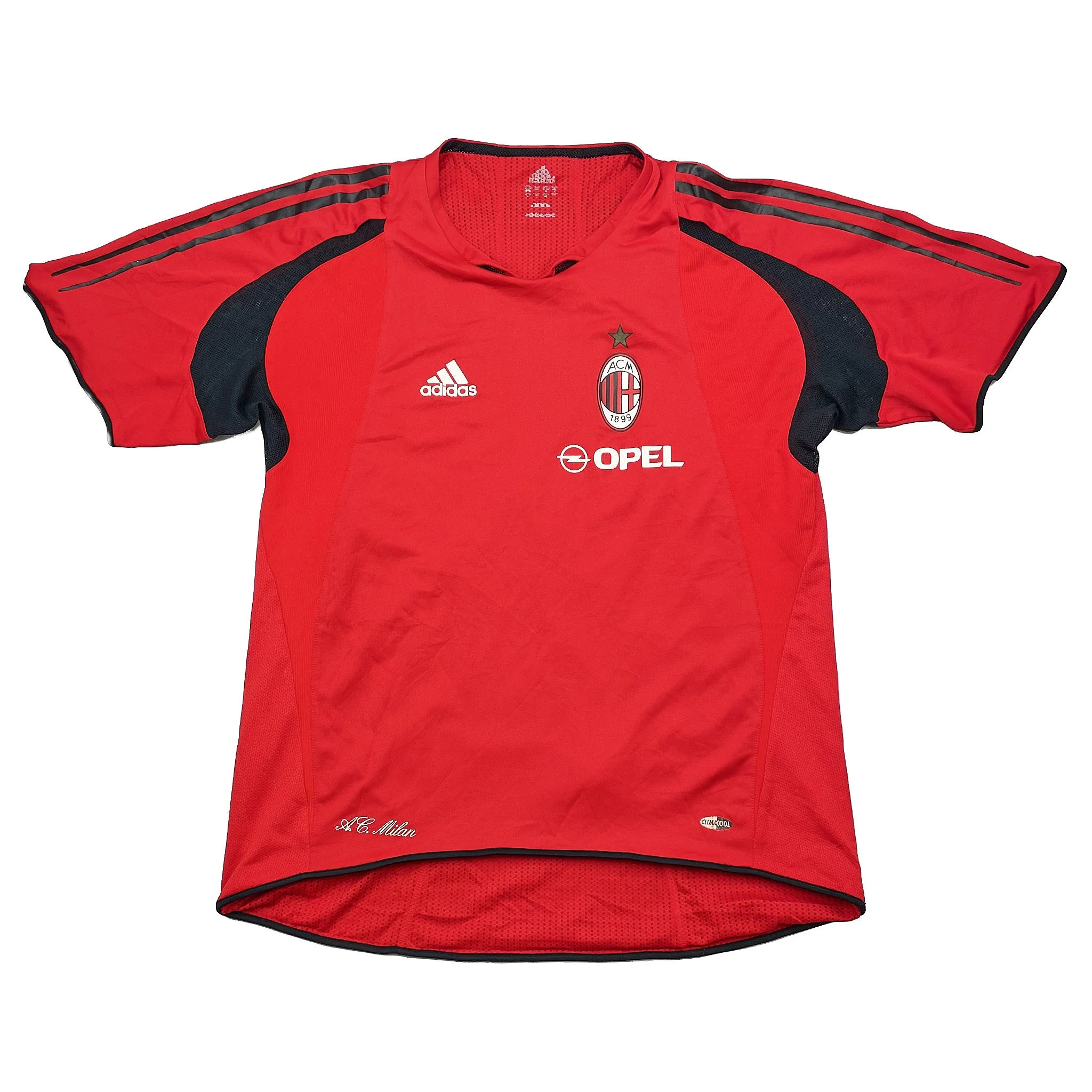 2005/06 AC Milan Training Shirt (L) Adidas - Image 3