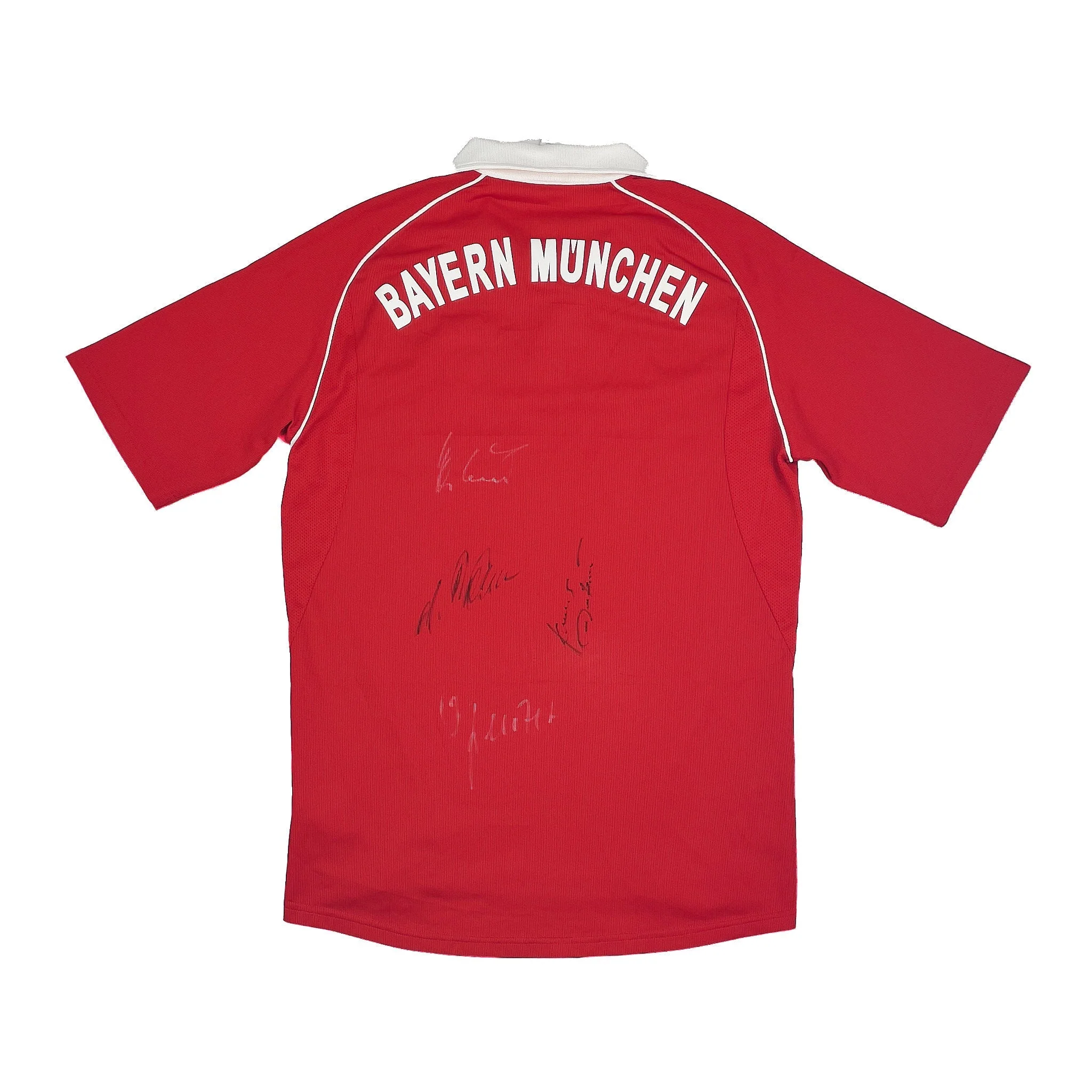 2005/06 Bayern Munich *Signed* Home Shirt (S) Adidas - Image 2