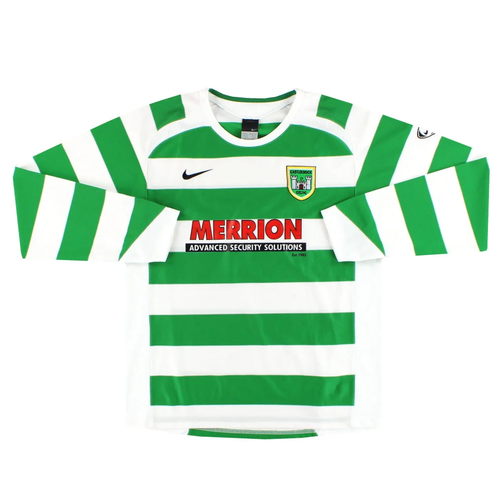 2005 Castleknock Celtic Nike Home Shirt L/S