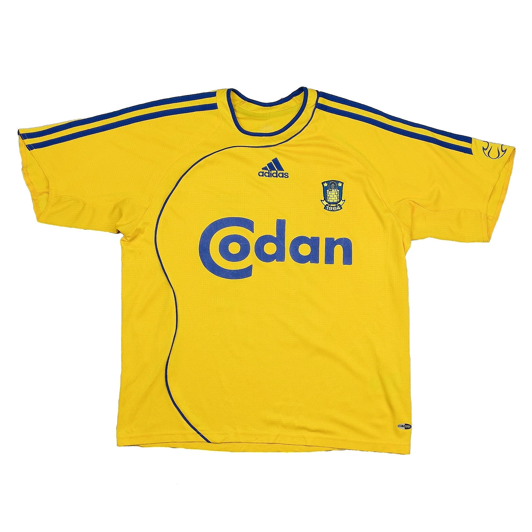 2006/08 Brondby Duncan #17 Home Shirt (S) Adidas - Image 2