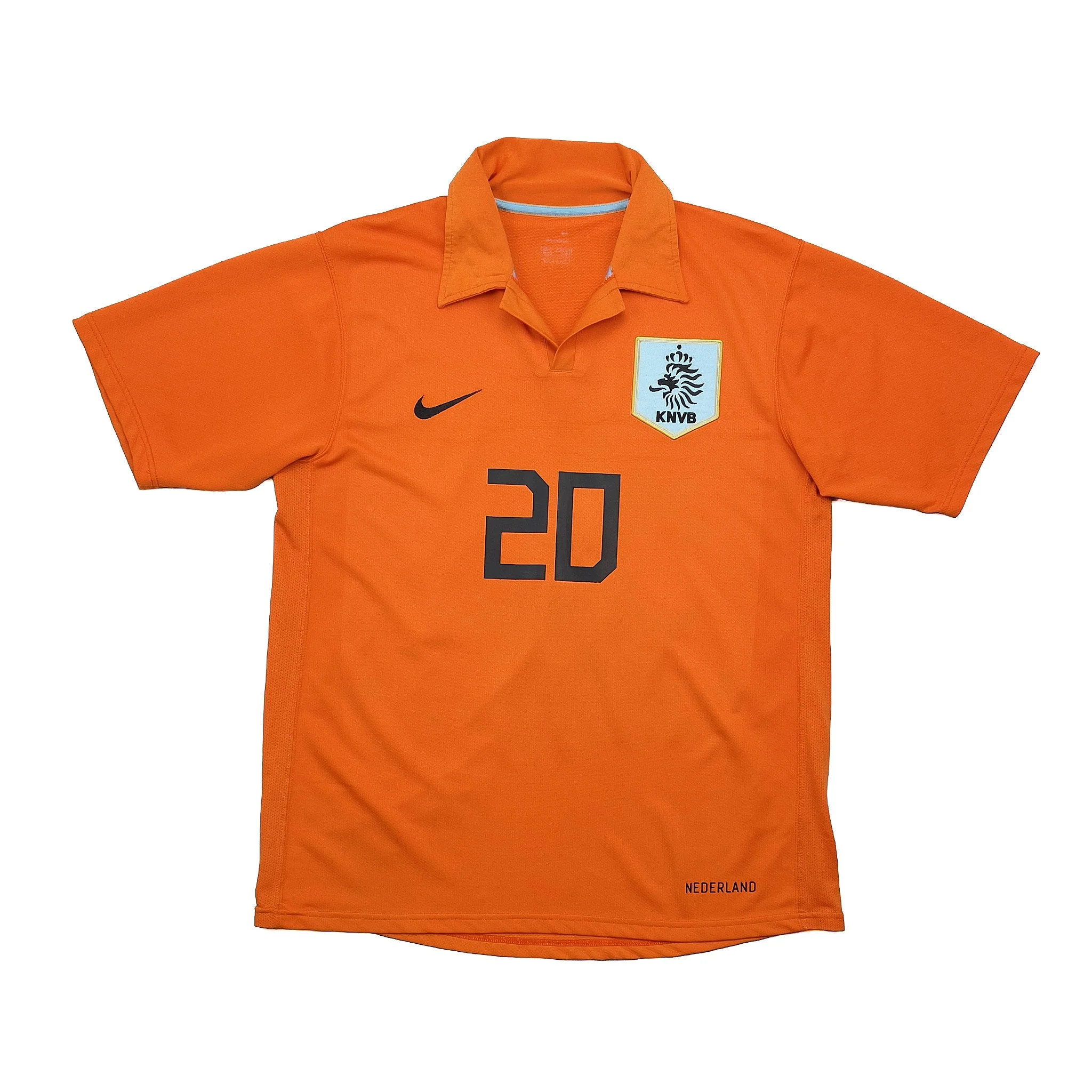 2006/08 Netherlands Sneijder #20 Home Shirt (M) Nike - Image 4
