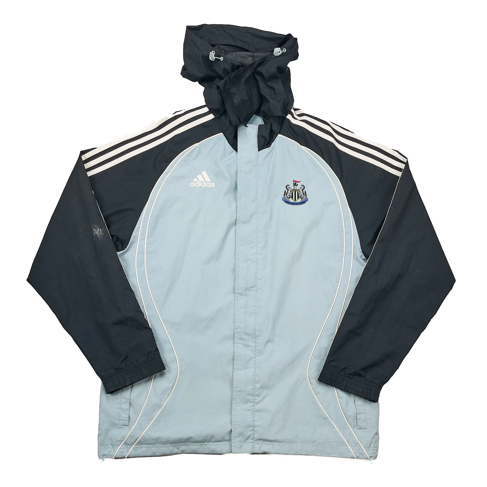 2006/08 Newcastle United Rain Jacket (M) Adidas - Image 3