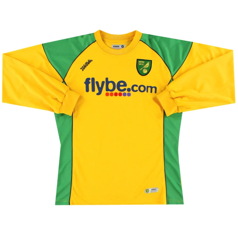 2006-08 Norwich City Home Shirt L/S #11 M