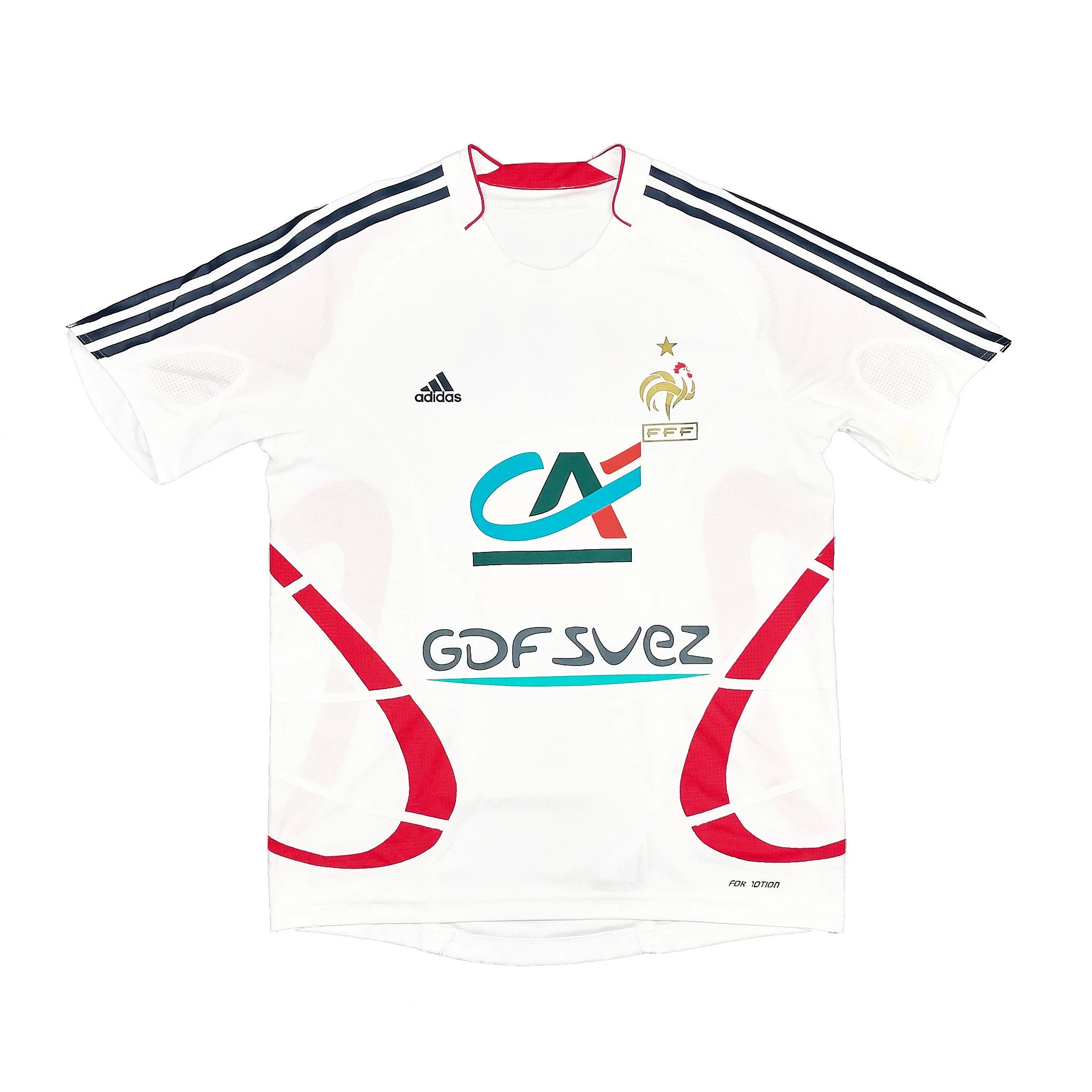 2007/08 France Training Shirt (L) Adidas - Image 3
