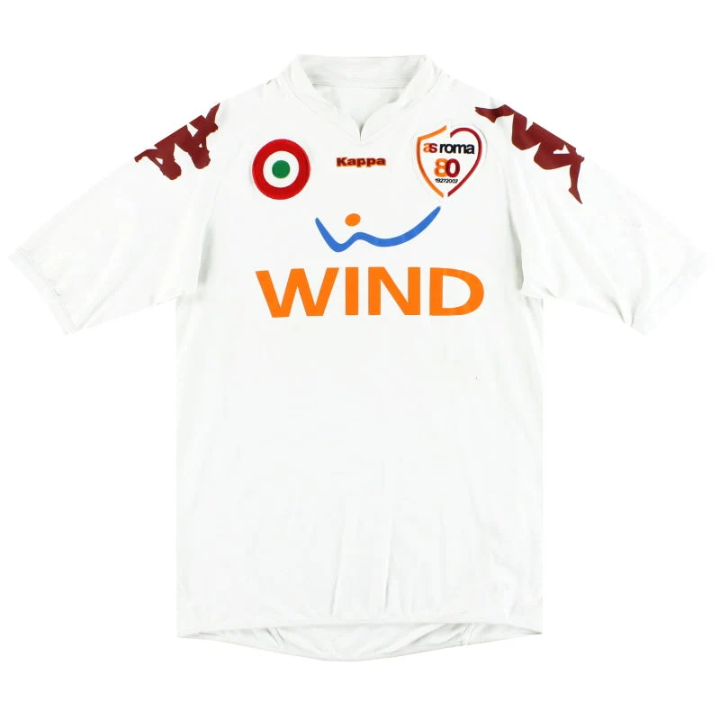 2007-08 Roma Kappa 80th Anniversary Away Shirt XL